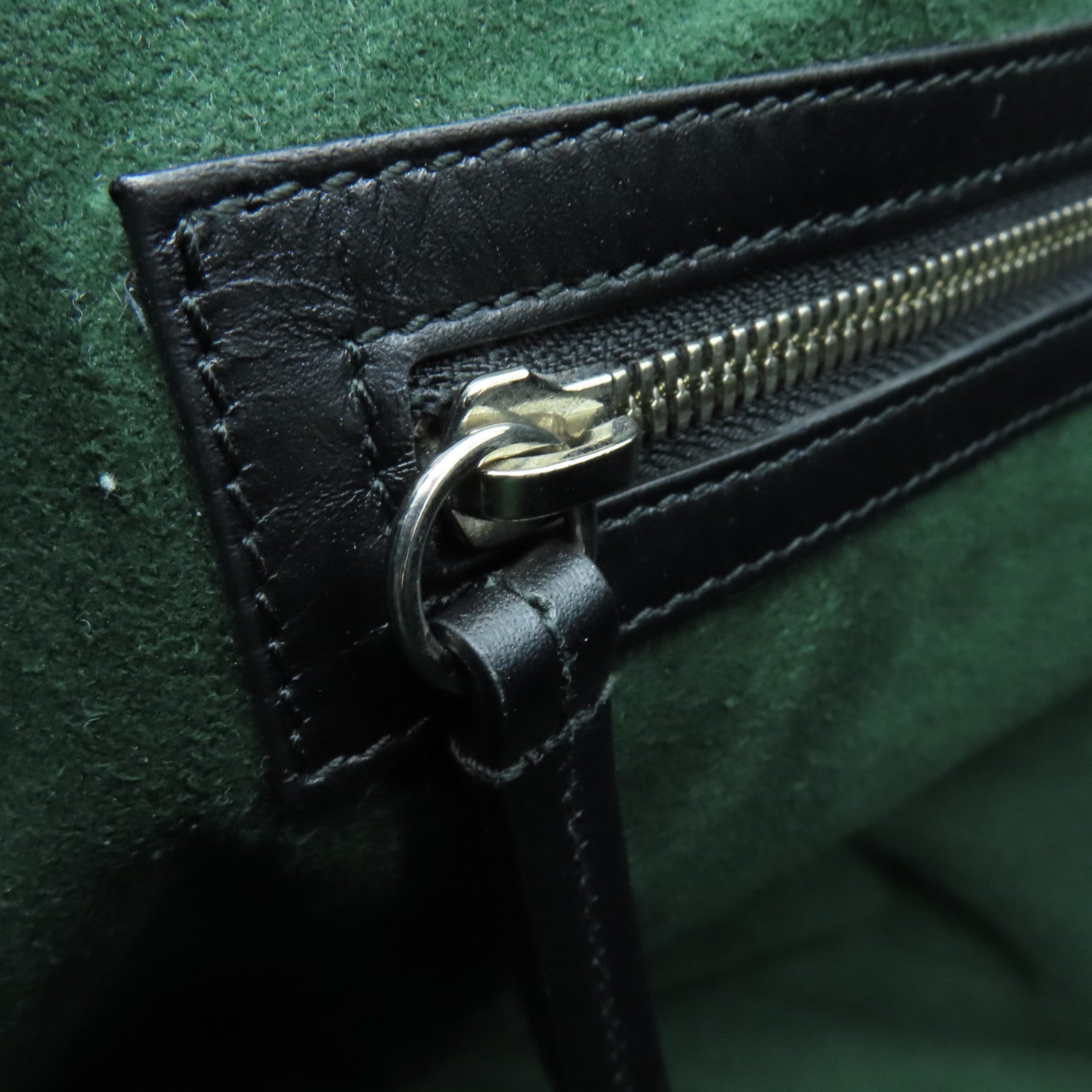 GUCCI 塗層帆布Tote Bag銀扣手挽袋啡色