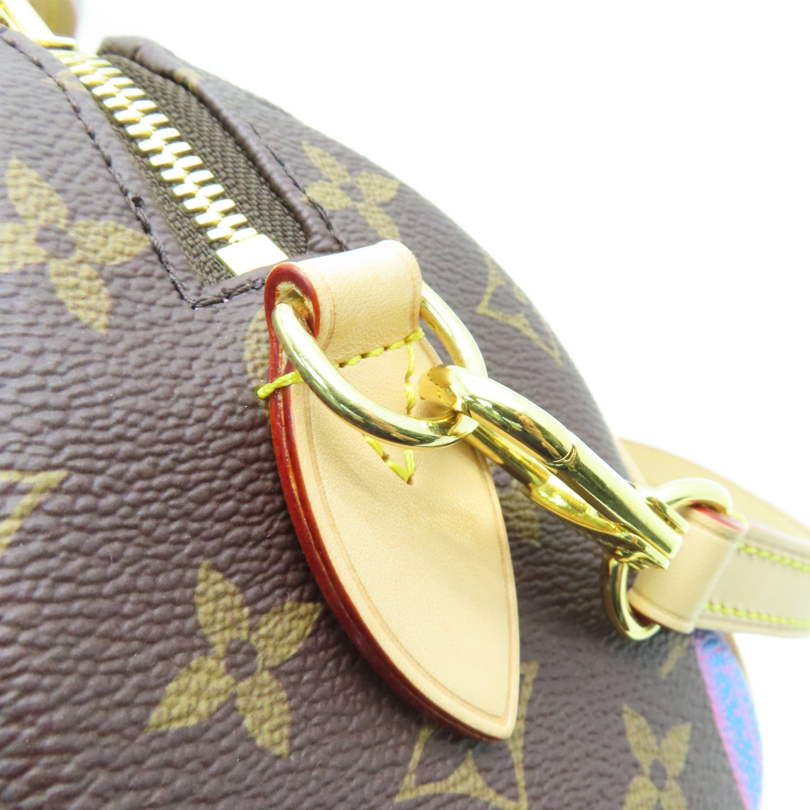 LOUIS VUITTON Monogram Speedy Bandouliere 20手挽肩背兩用袋啡色