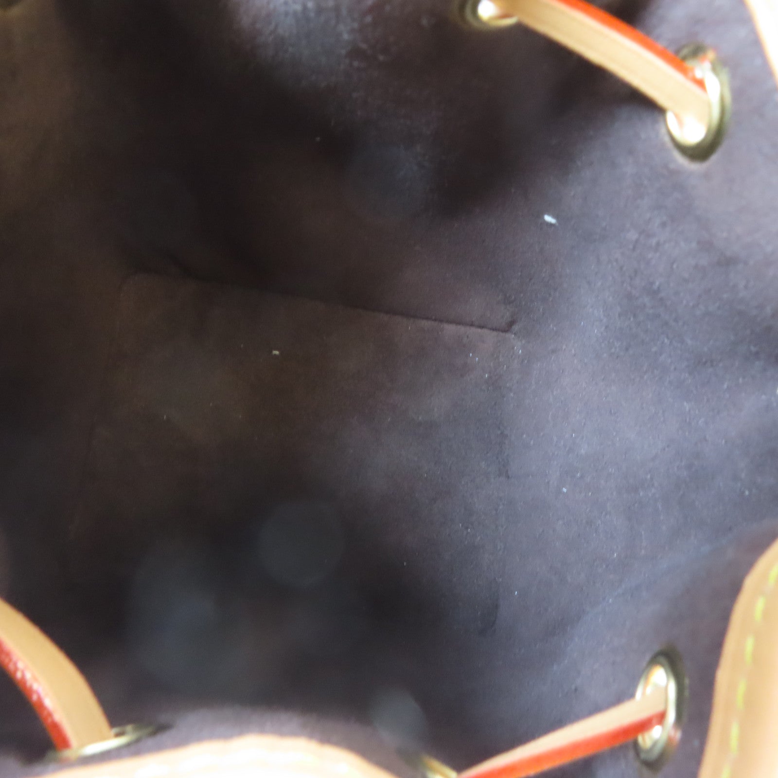 LOUIS VUITTON Monogram Noe Nano金扣手挽肩背兩用袋啡色