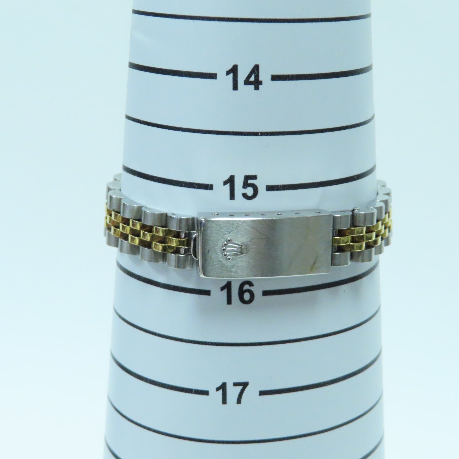 ROLEX 18K黃金Datejust 26mm不鏽鋼手錶自動機芯白色