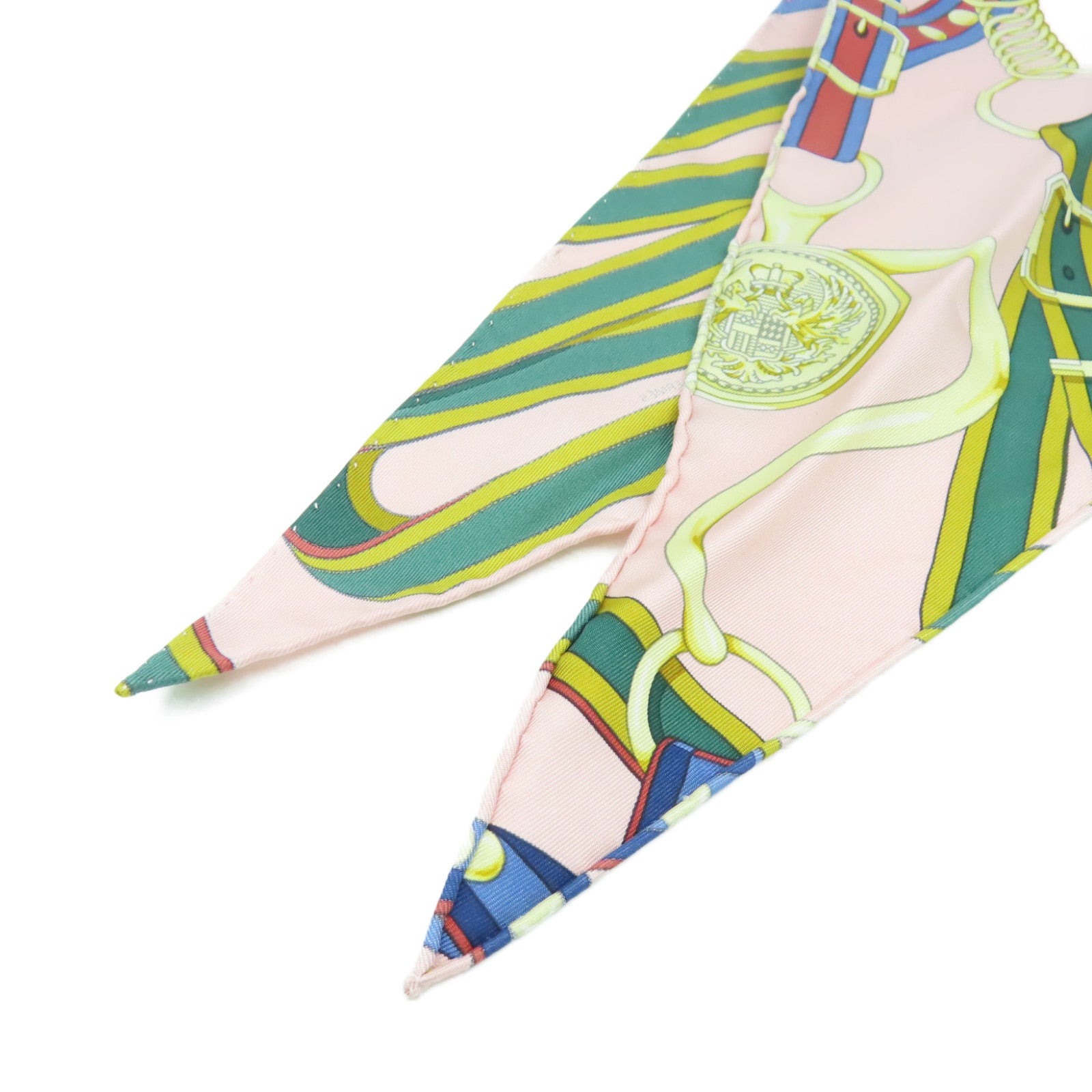 HERMES 絲質Losange Scarf絲巾粉紅色/彩色