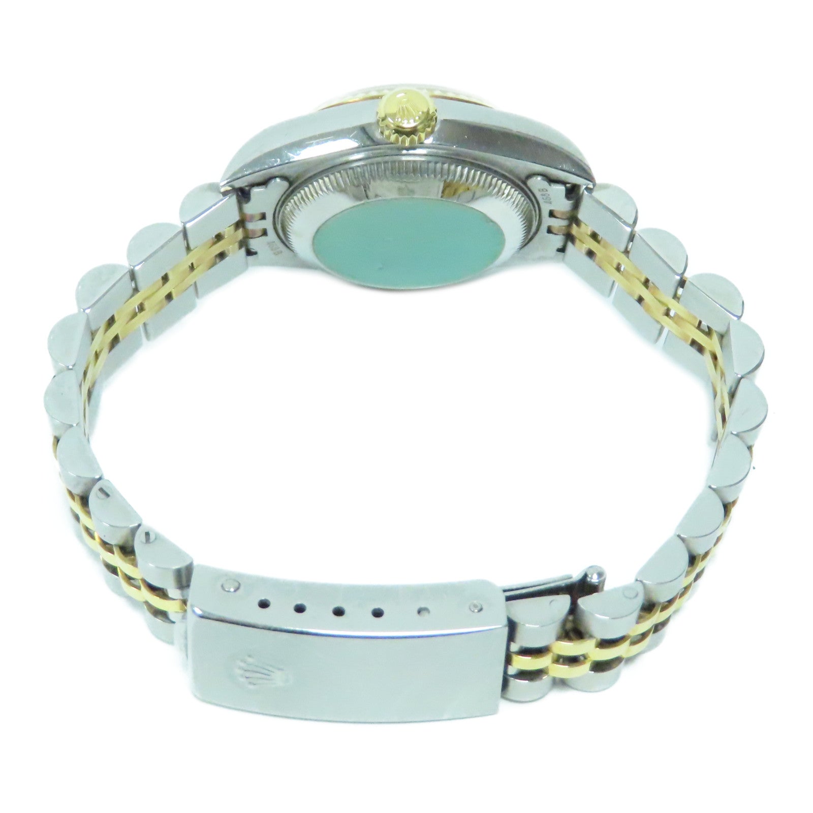 ROLEX 18K黃金Datejust 26mm不鏽鋼手錶自動機芯白色