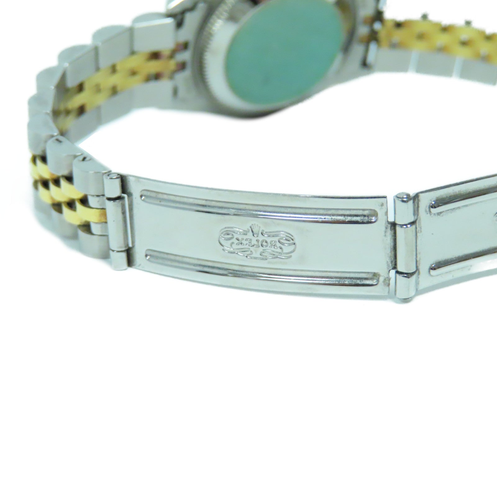 ROLEX 18K黃金Datejust 26mm不鏽鋼手錶自動機芯白色