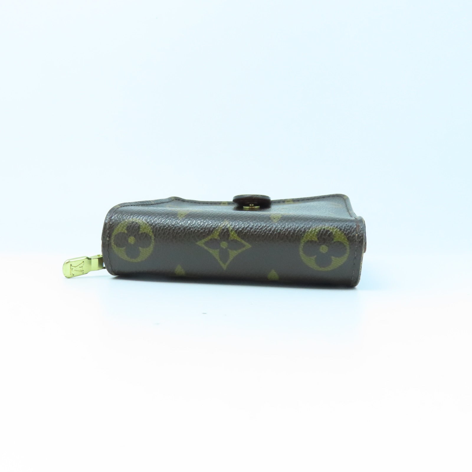 LOUIS VUITTON Monogram Wallet金扣錢包棕色