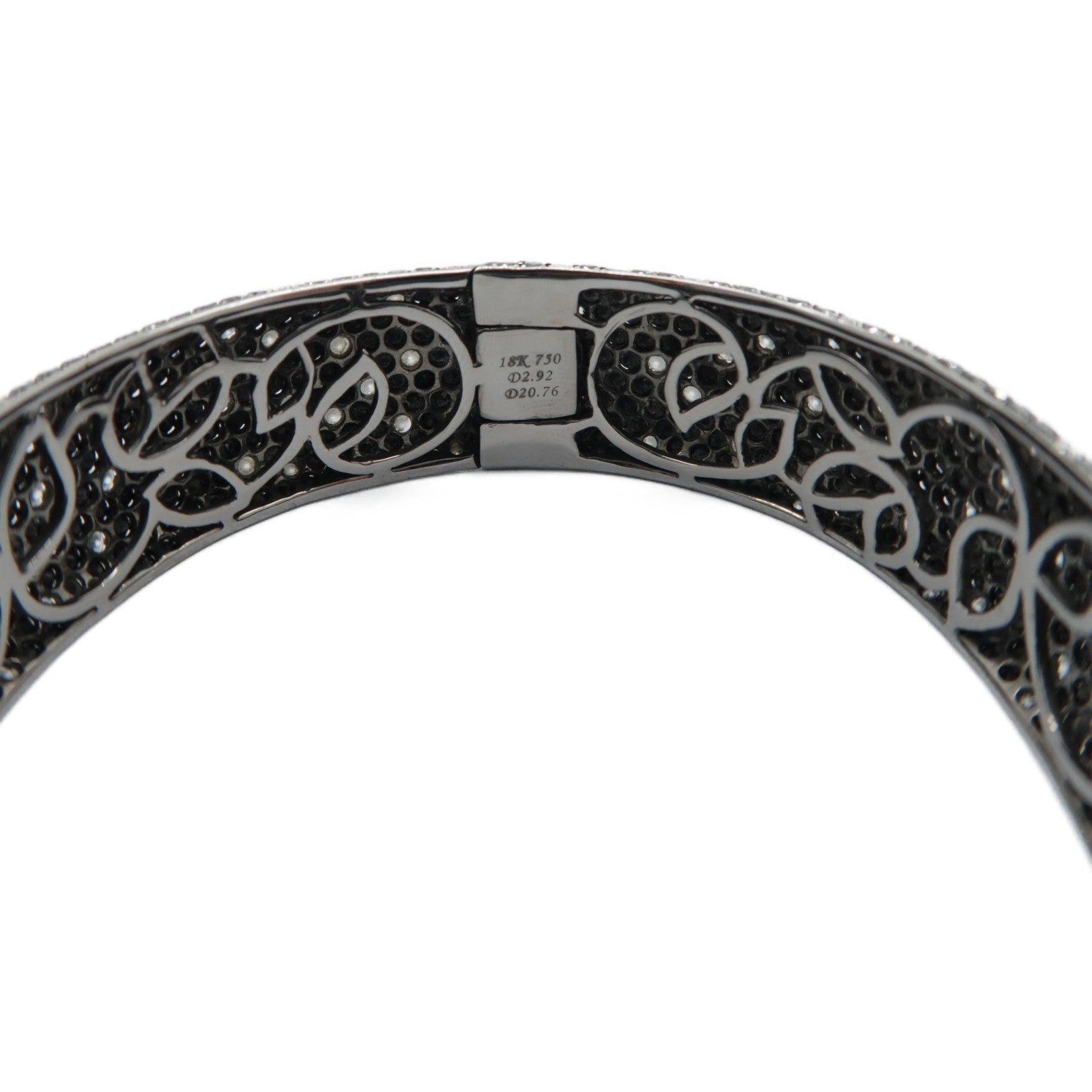 JEWELRY 18K白金Diamond Bracelet 2.92ct/20.76ct鑽石手鐲