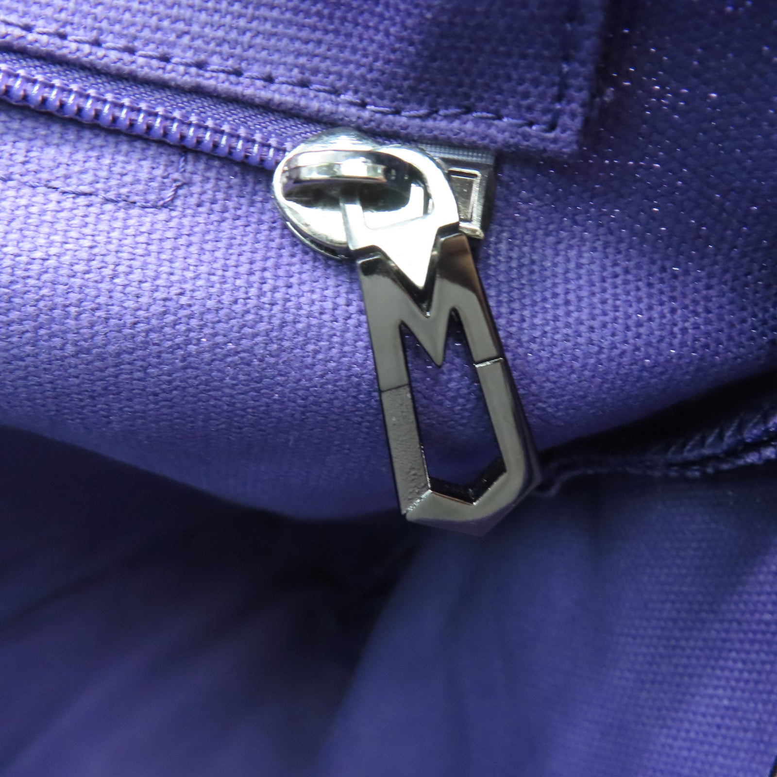 MARC BY MARC JACOBS 帆布Tote Bag银扣手挽袋紫色
