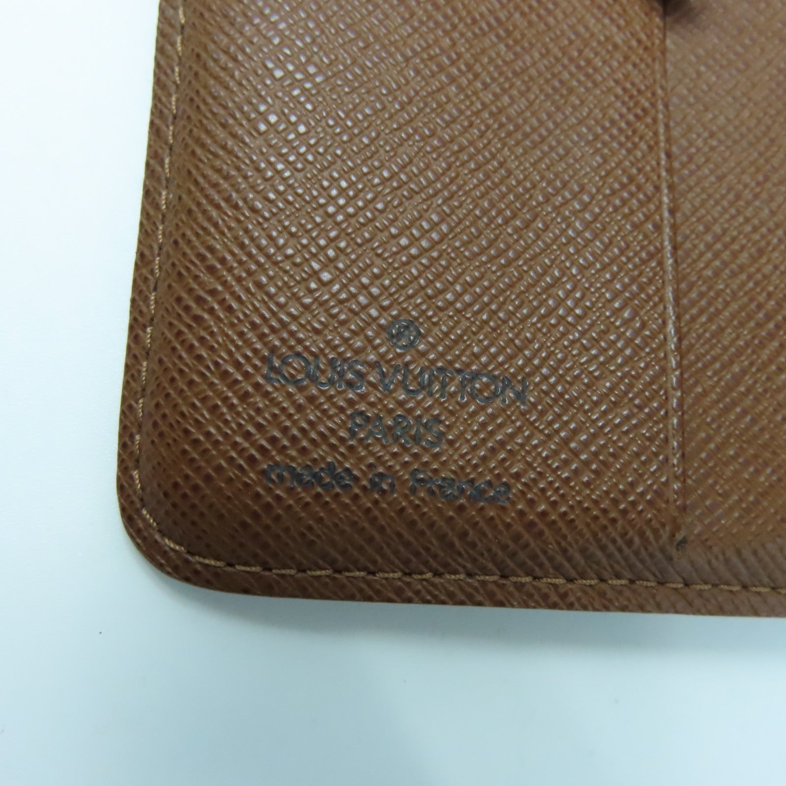 LOUIS VUITTON Monogram Wallet金扣錢包棕色