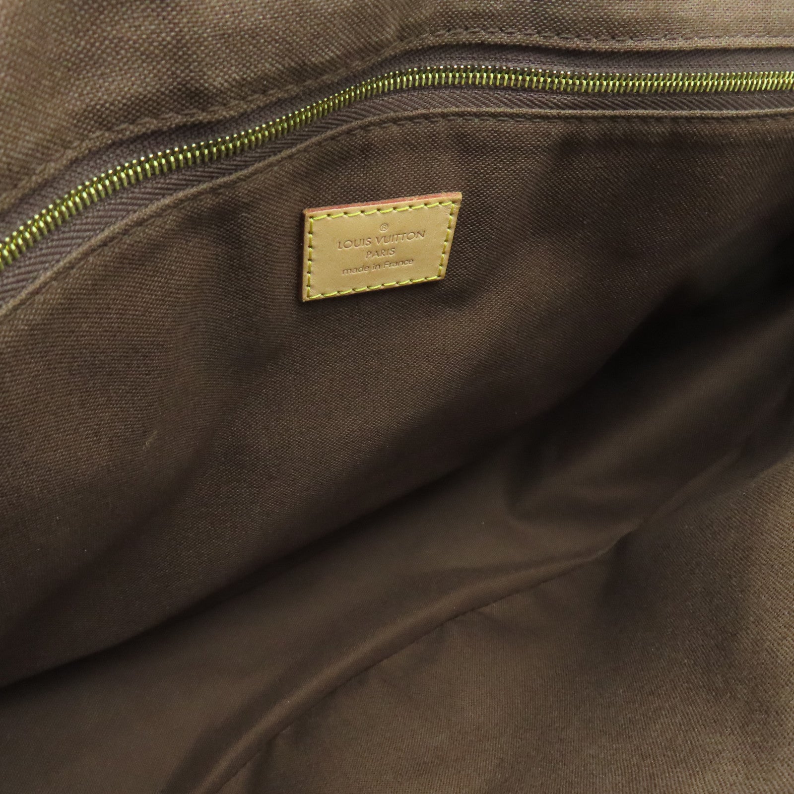 LOUIS VUITTON Monogram Menilmontant MM金扣肩背袋棕色