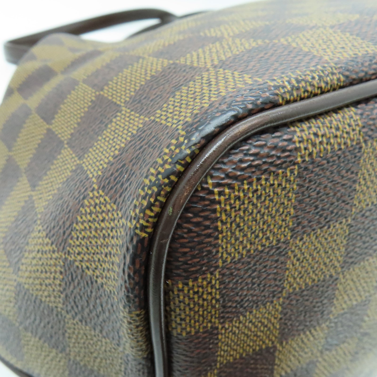 LOUIS VUITTON Damier Westminster GM金扣手挽袋啡色