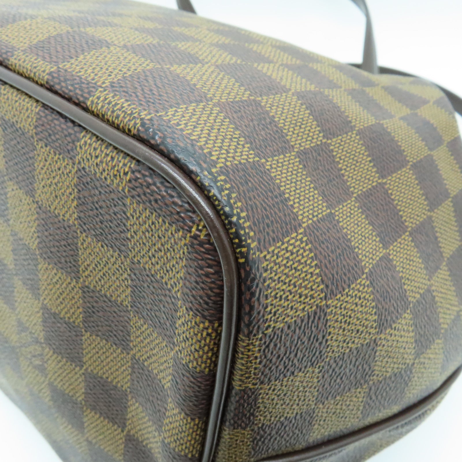 LOUIS VUITTON Damier Westminster GM金扣手挽袋啡色