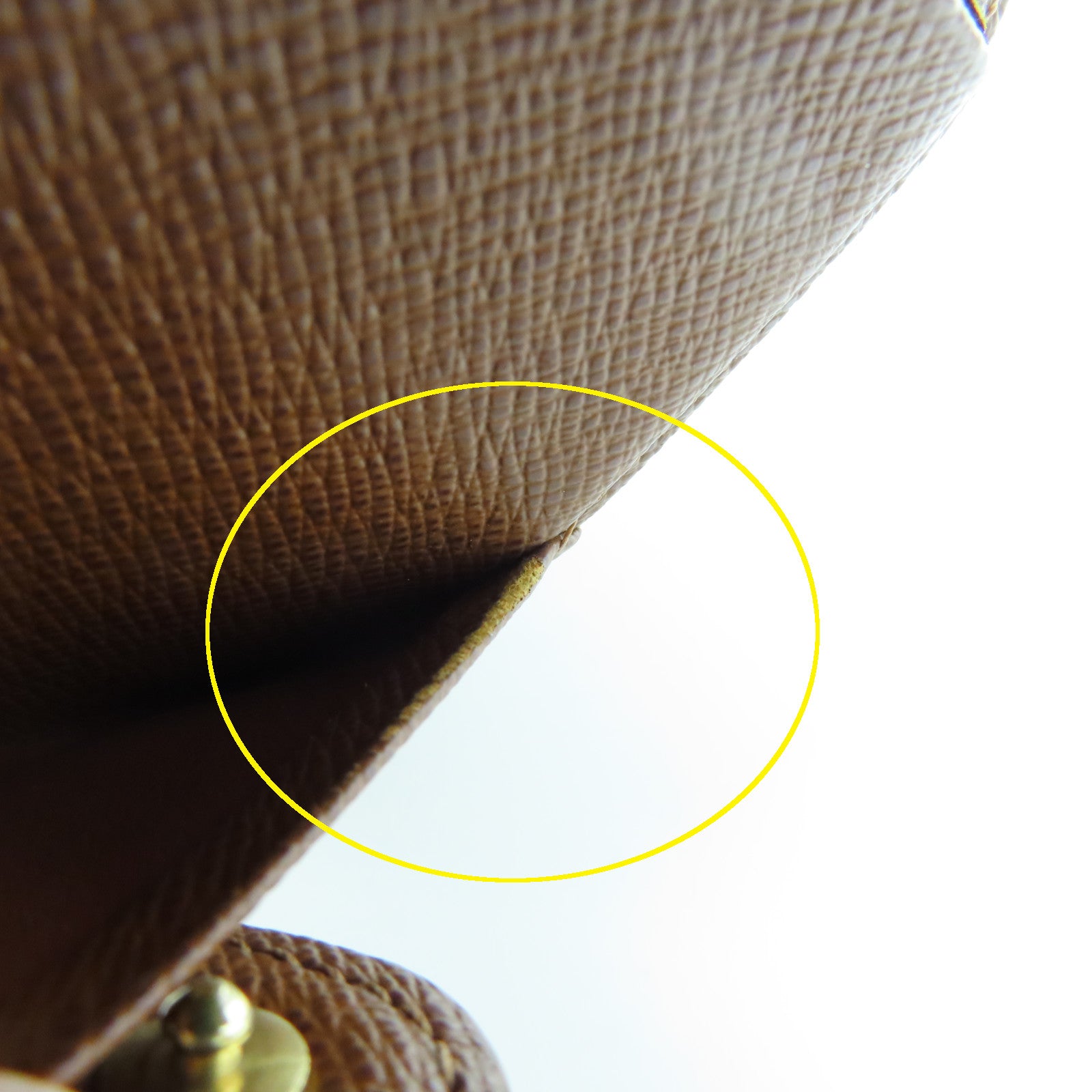 LOUIS VUITTON Monogram Wallet金扣錢包棕色