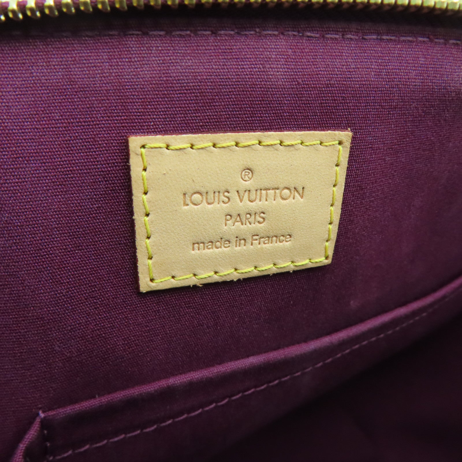 LOUIS VUITTON Monogram Mini Bellevue PM gold buckle handle bag