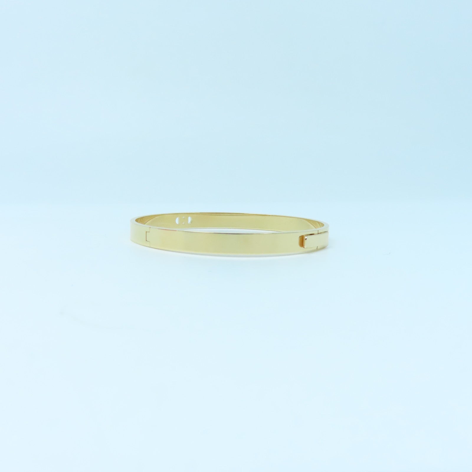 HERMES 18K玫瑰金H d'Ancre Bracelet手鐲玫瑰金色