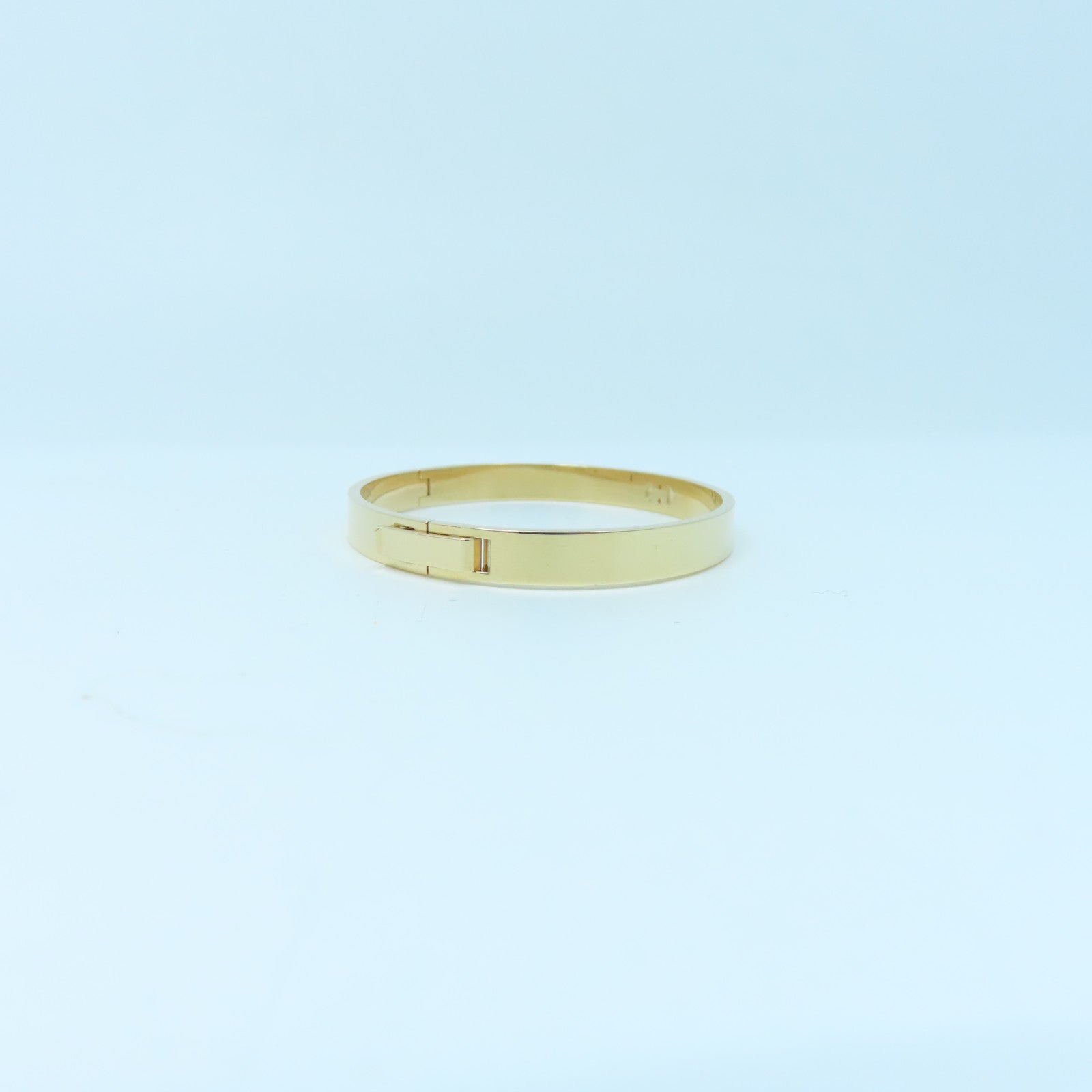 HERMES 18K玫瑰金H d'Ancre Bracelet手鐲玫瑰金色