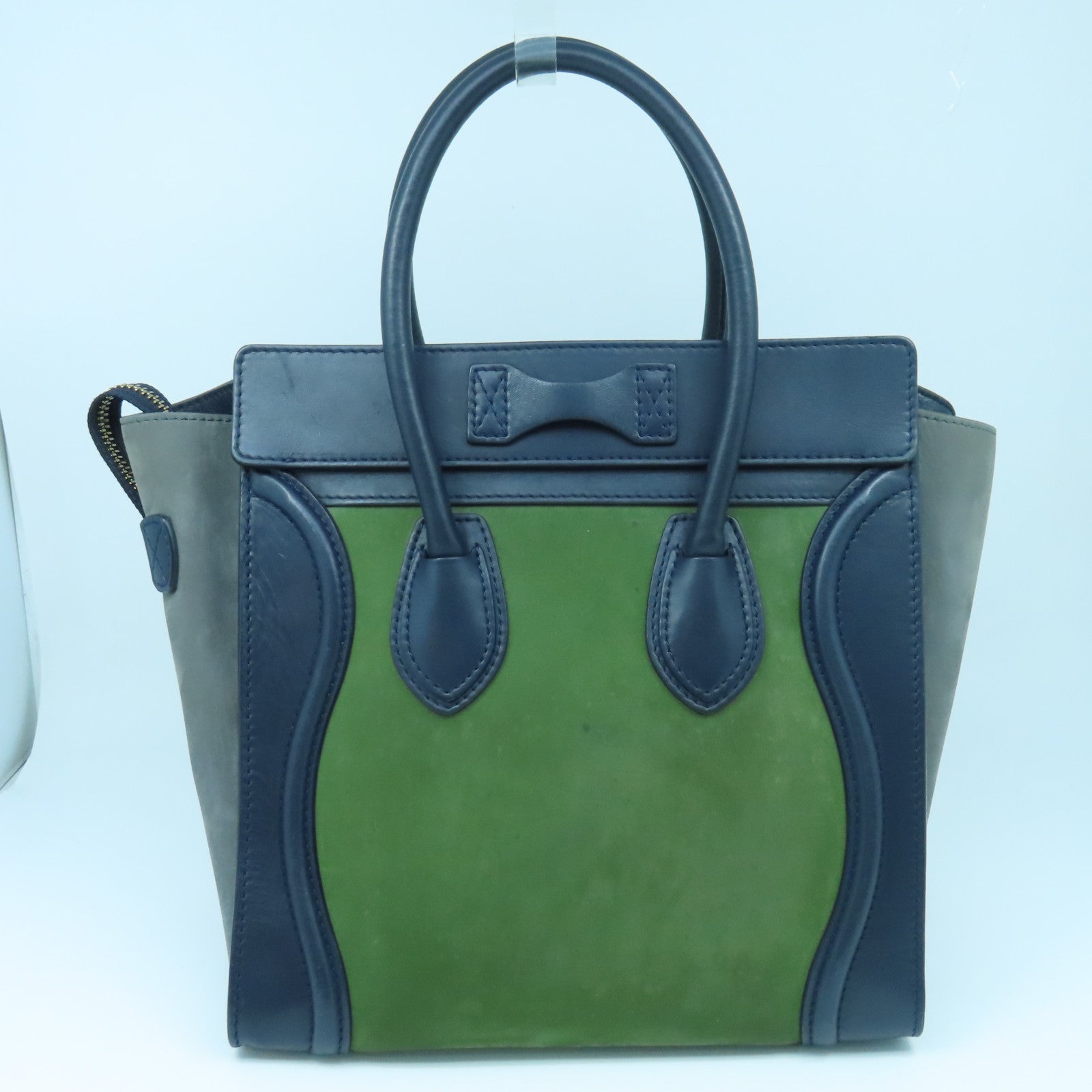 Buckle Detailed Handbag Green