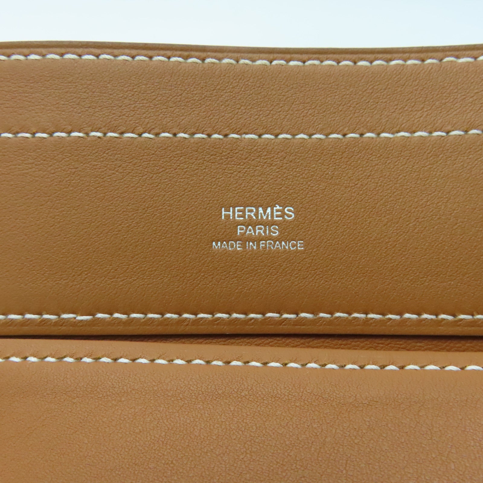HERMES 【激減優惠】Swift皮革Aline銀扣肩背袋啡色