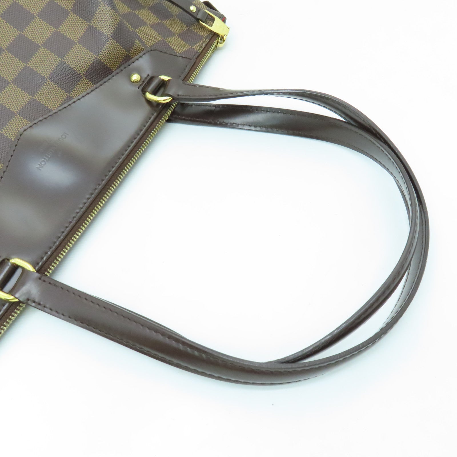 LOUIS VUITTON Damier Westminster GM金扣手挽袋啡色
