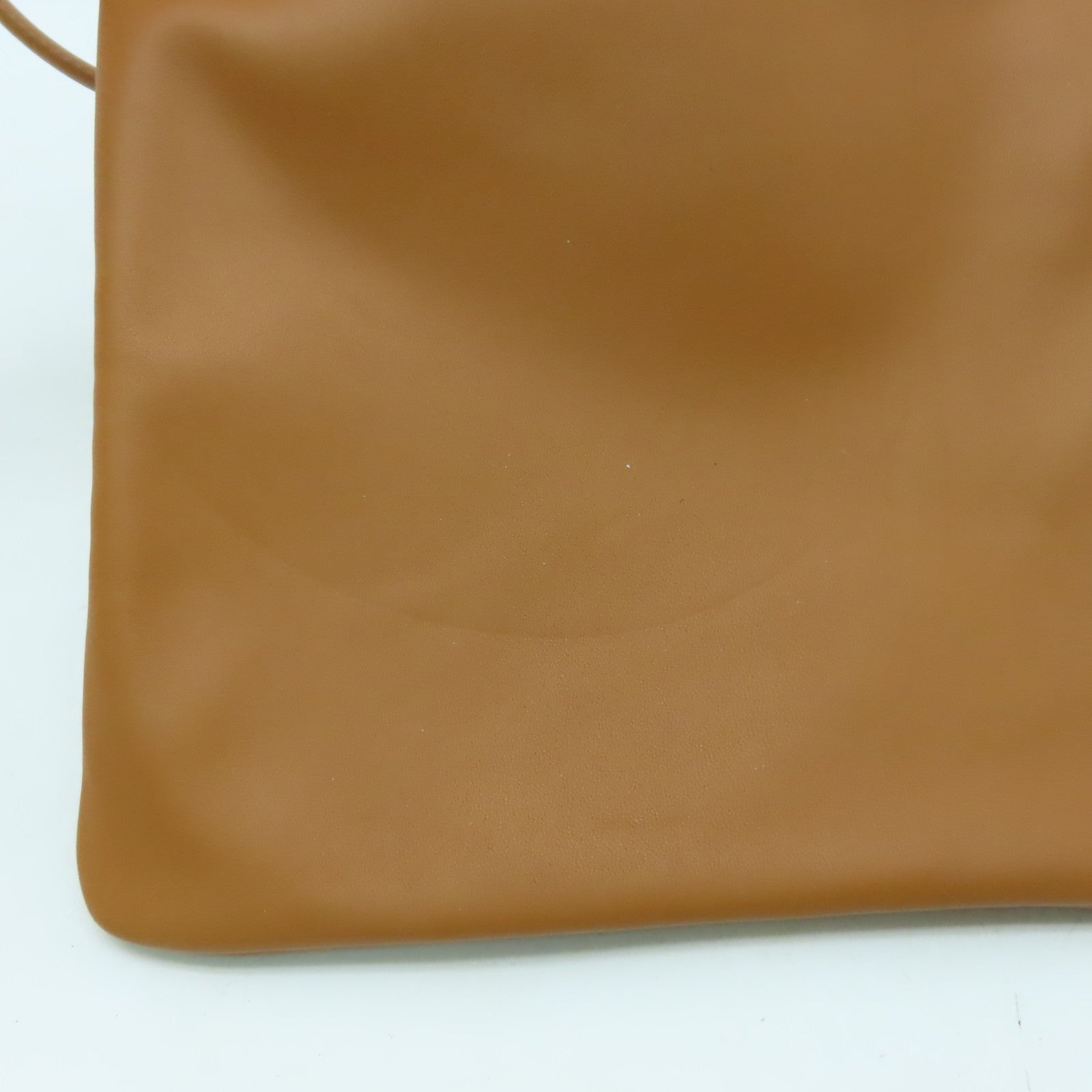 HERMES 【激減優惠】Swift皮革Aline銀扣肩背袋啡色