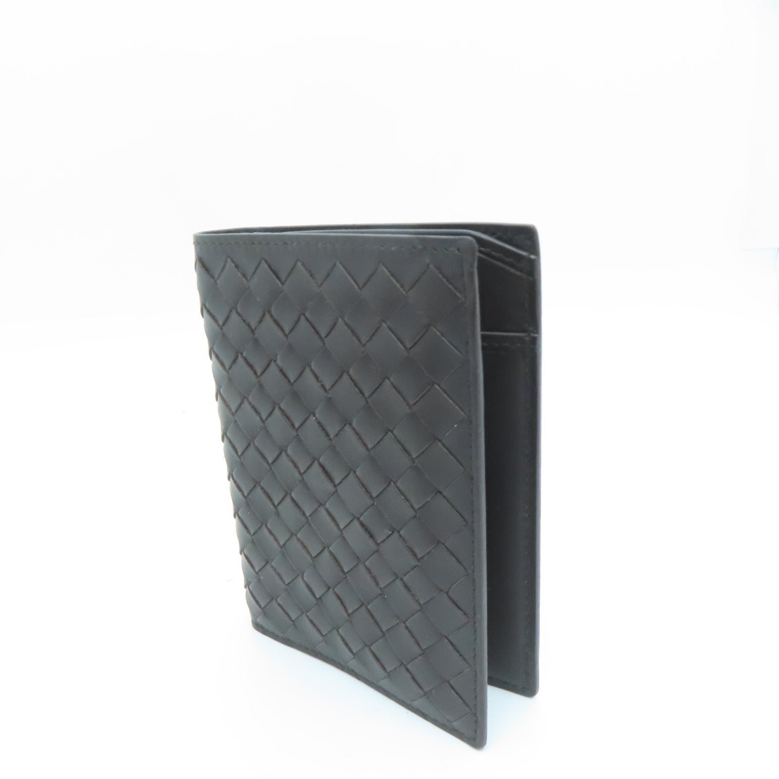 BOTTEGA VENETA 織紋皮革Wallet錢包啡色