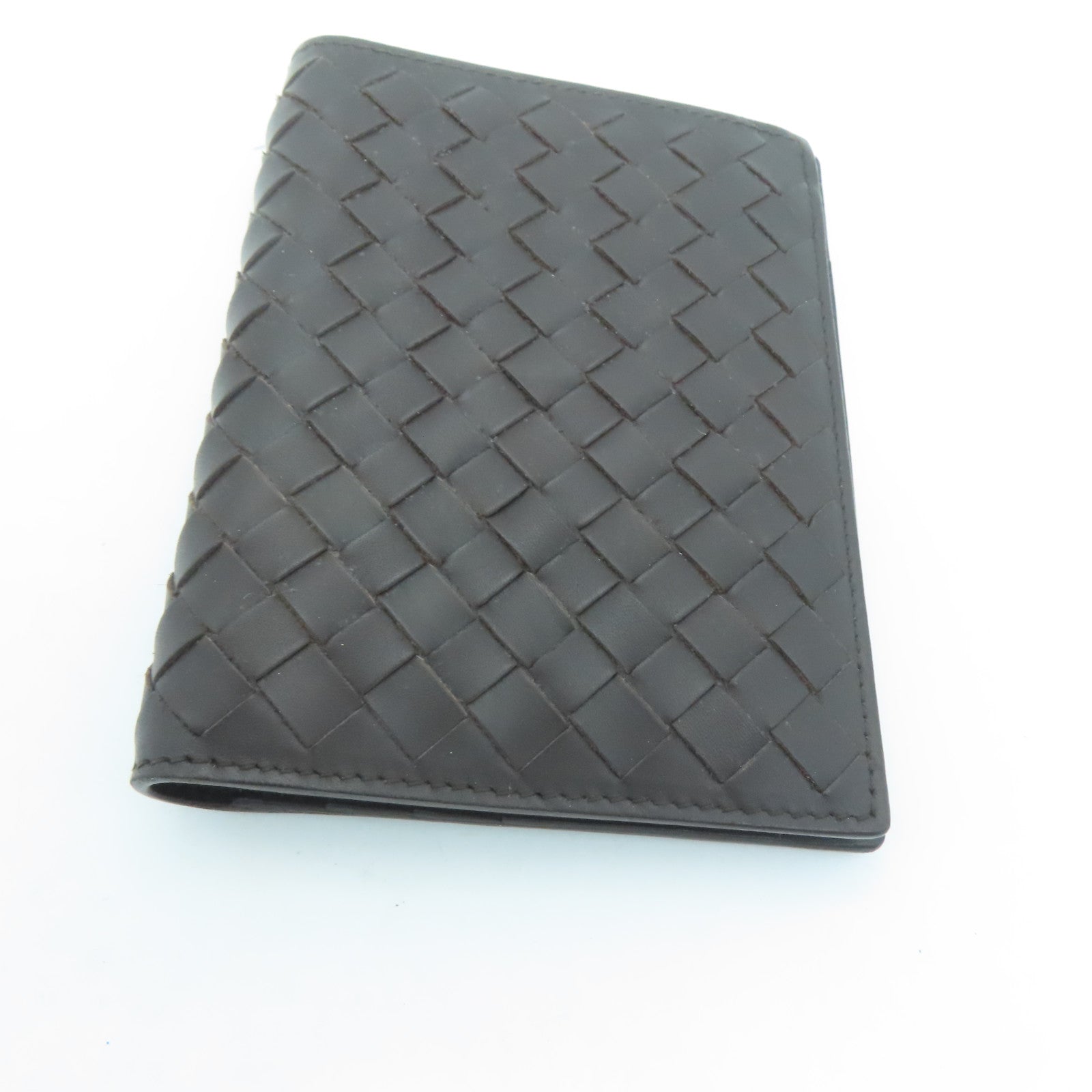 BOTTEGA VENETA 織紋皮革Wallet錢包啡色