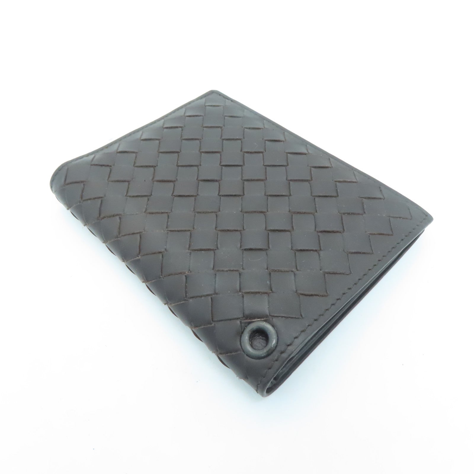 BOTTEGA VENETA 織紋皮革Wallet錢包啡色