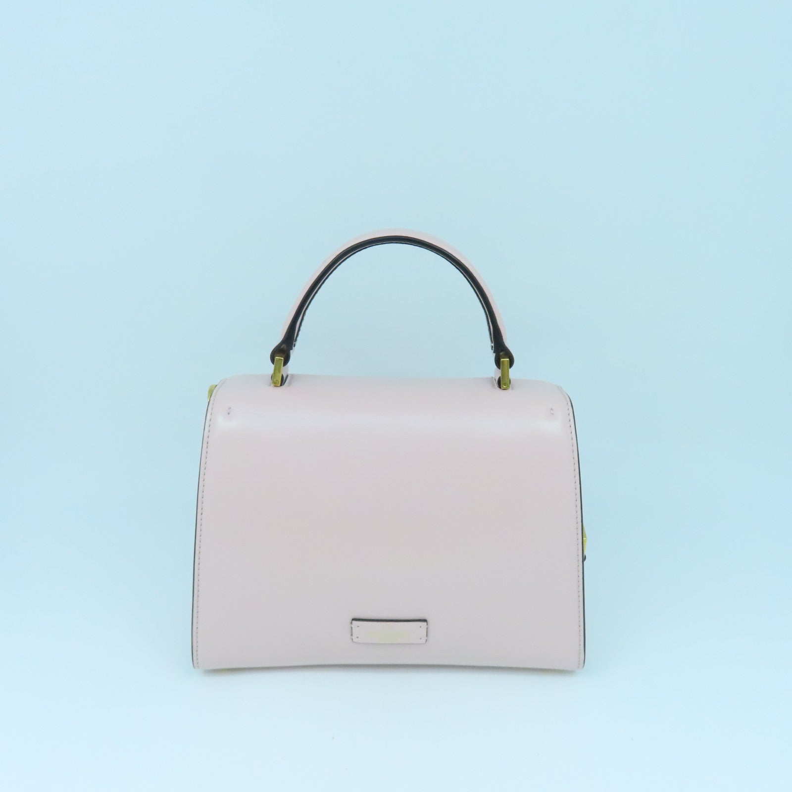 Valentino 【激減優惠】牛皮皮革Vsling Grainy Bag金扣手挽肩背兩用袋粉紅色