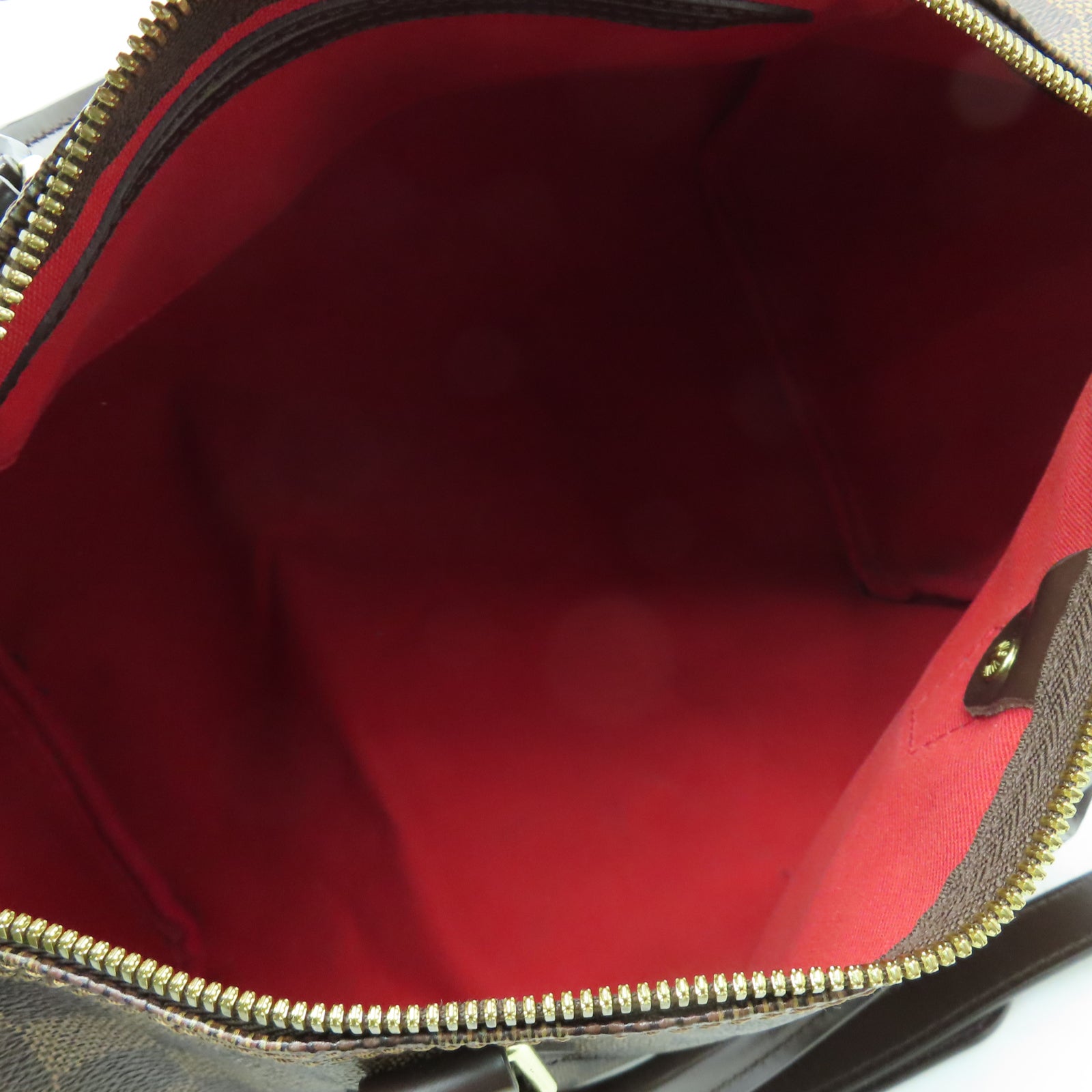 LOUIS VUITTON Damier Speedy Bandouliere 30金扣手挽肩背兩用袋啡色