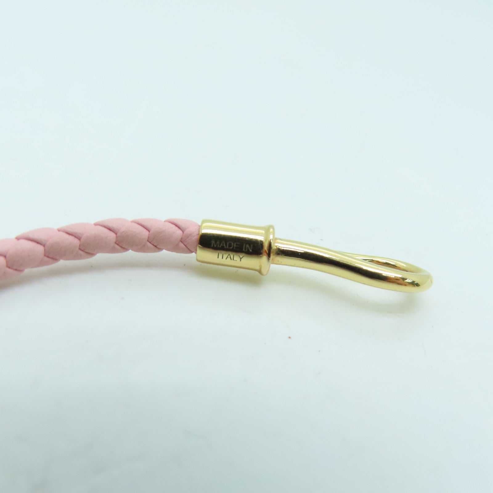 HERMES Swift皮革Jumbo Bracelet銀扣手錬粉紅色