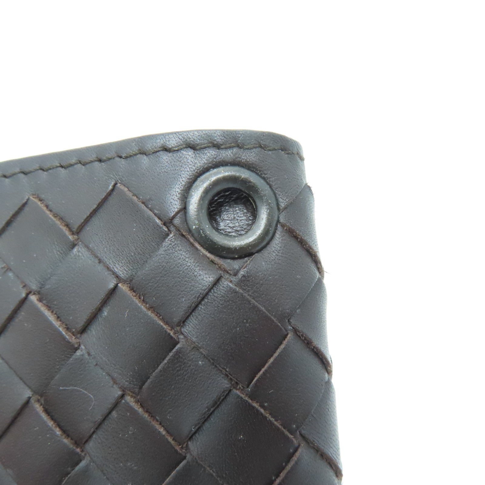 BOTTEGA VENETA 織紋皮革Wallet錢包啡色