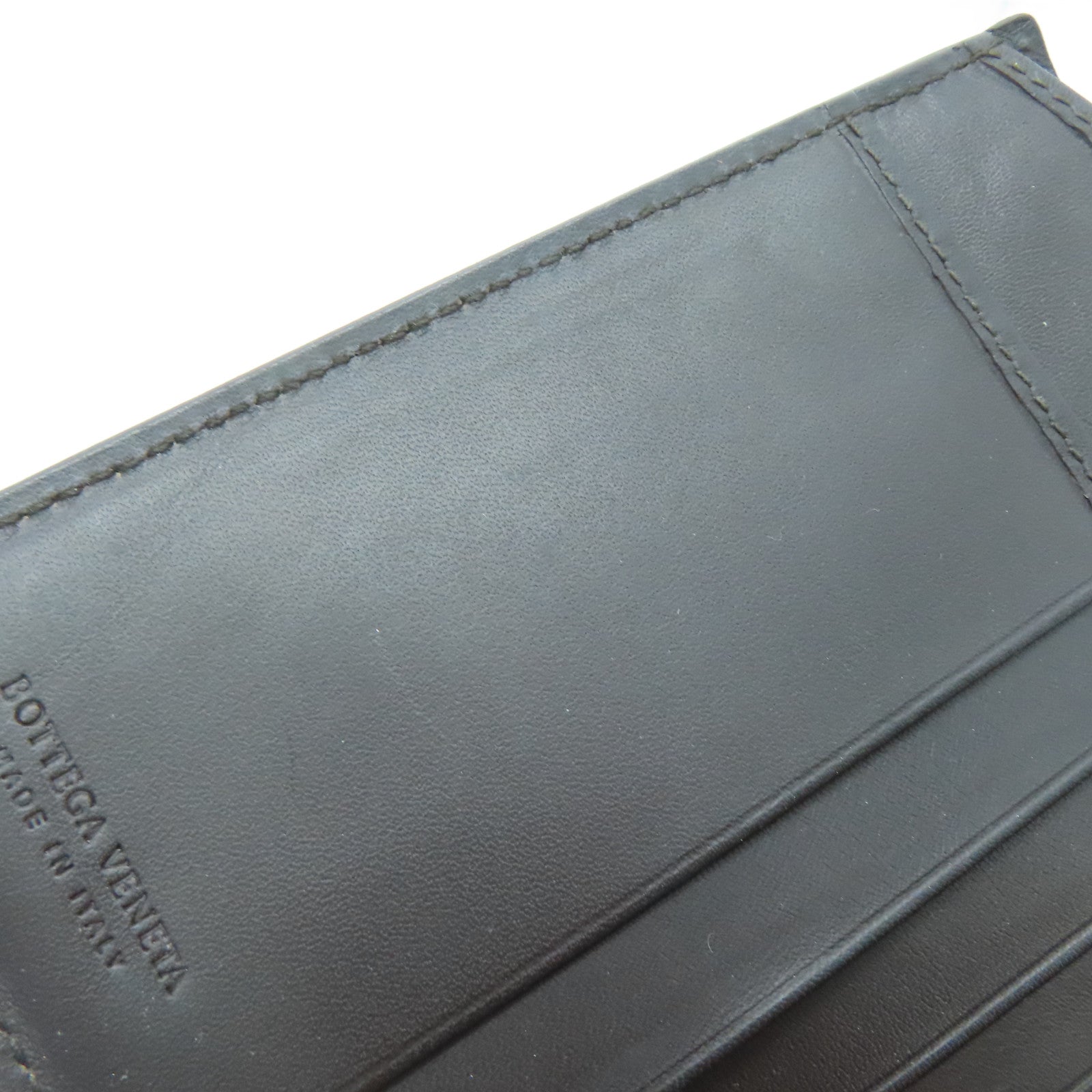 BOTTEGA VENETA 織紋皮革Wallet錢包啡色
