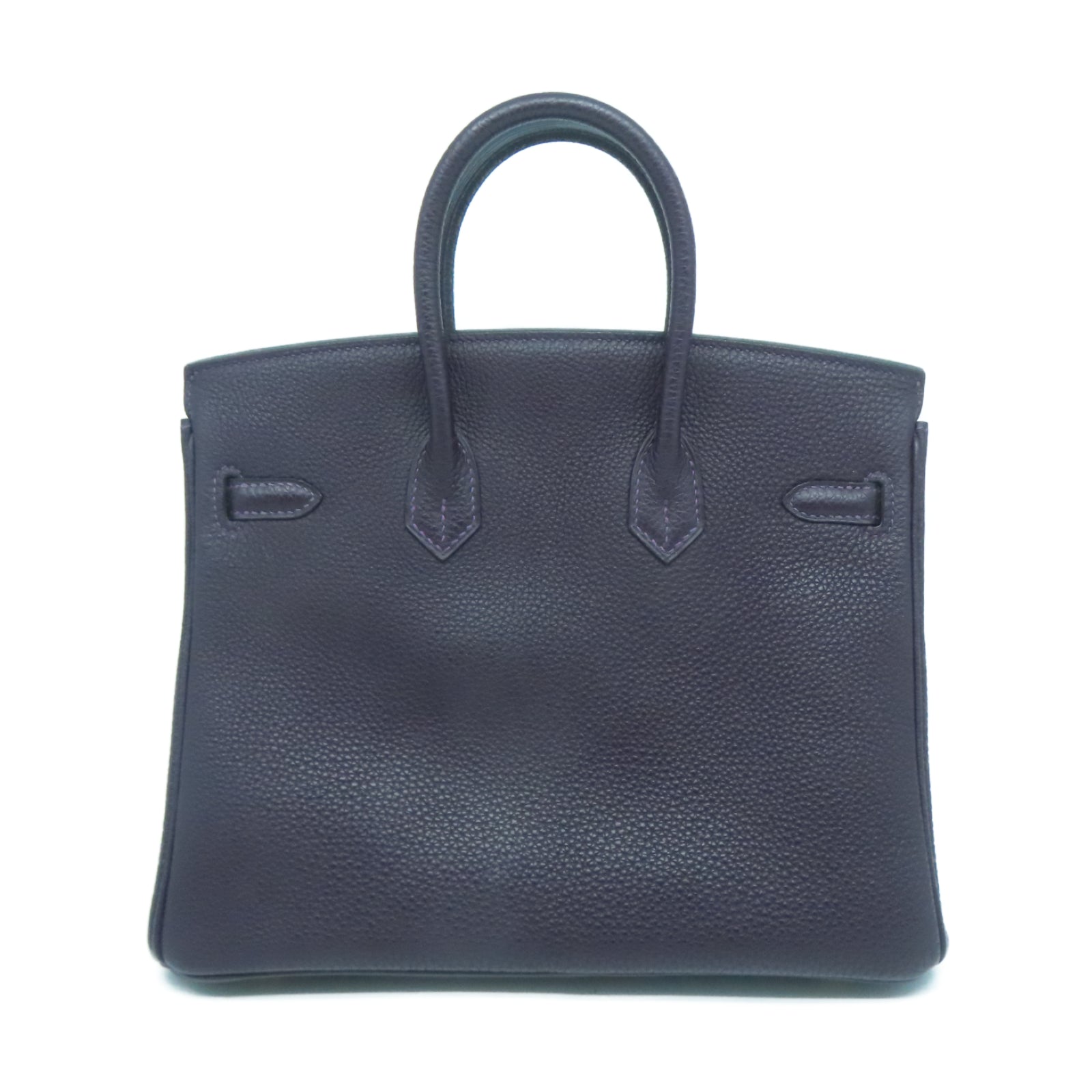 HERMES Togo皮革Birkin 25金扣手挽袋Raisin葡萄紫色