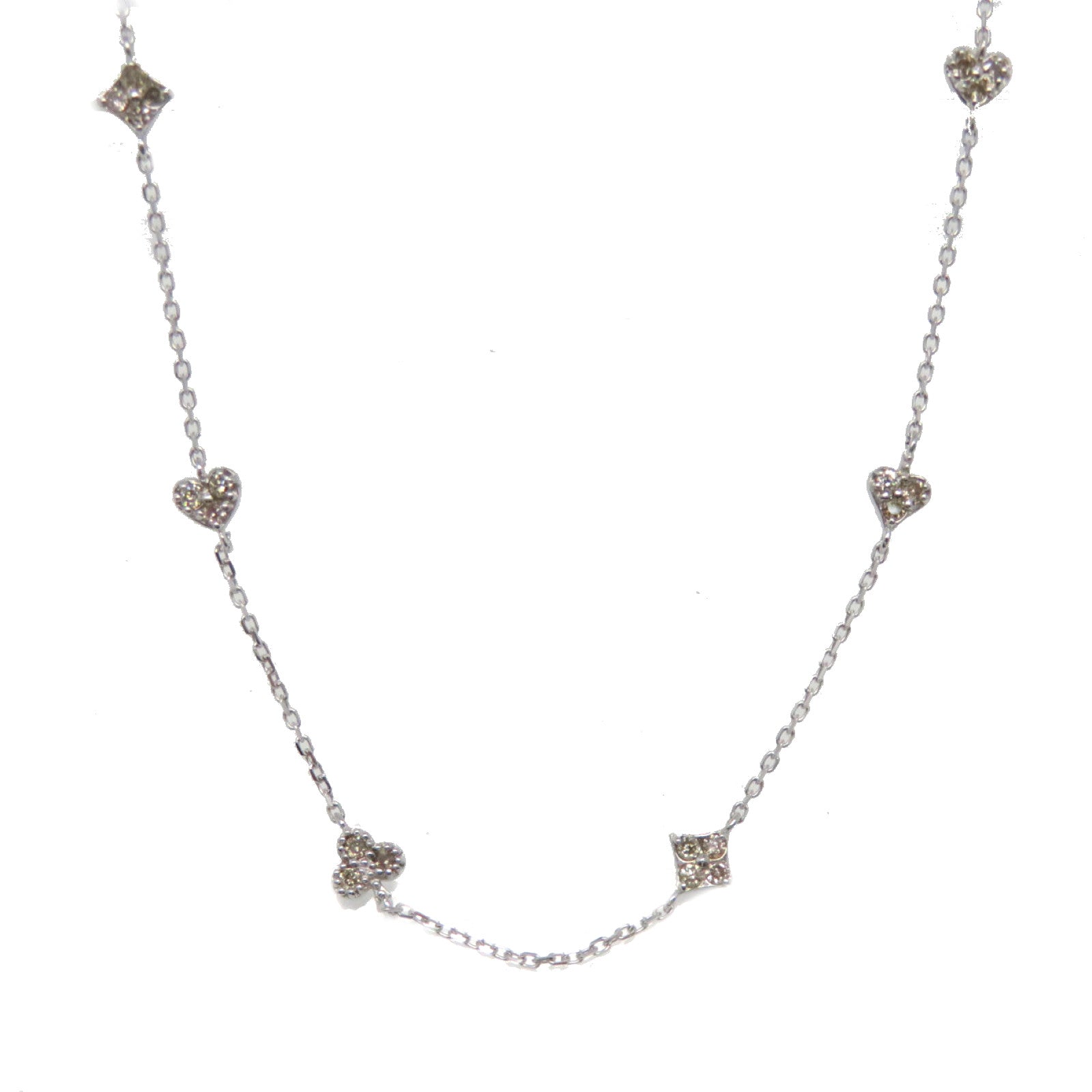 JEWELRY 18K白金/0.280ct鑽石Diamond Necklace項鏈