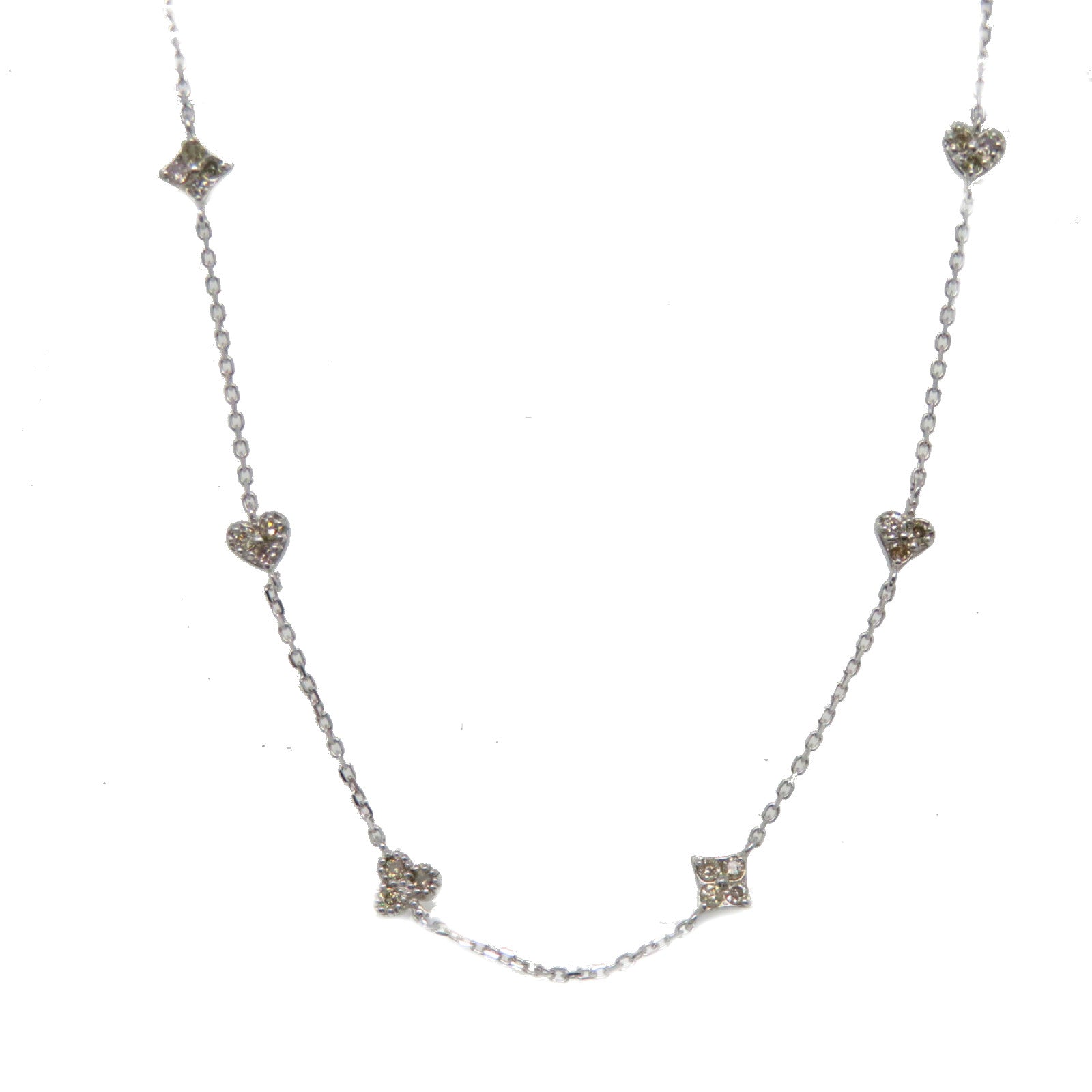 JEWELRY 18K白金/0.280ct鑽石Diamond Necklace項鏈