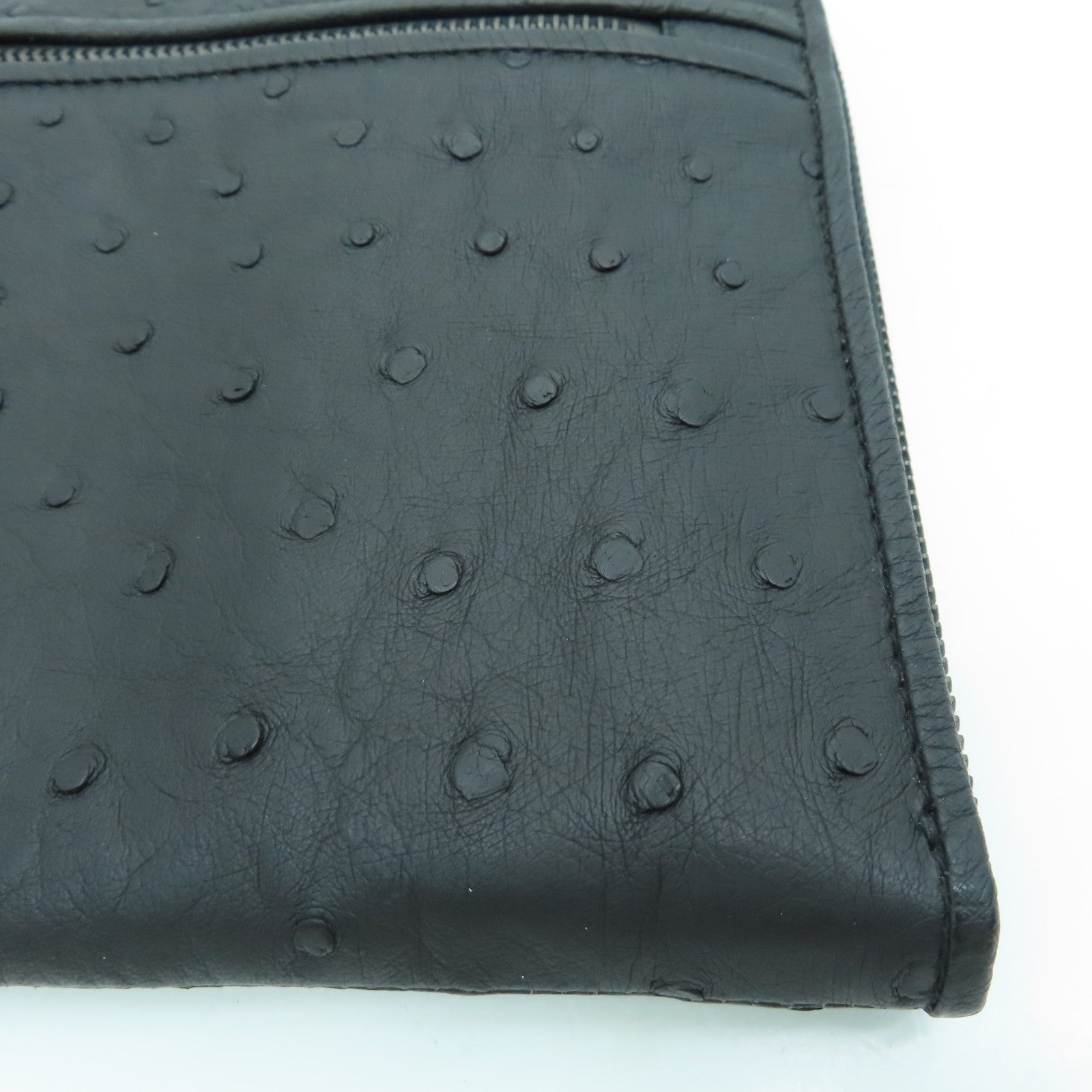 BOTTEGA VENETA 牛皮皮革Clutch Bag手拿包黑色