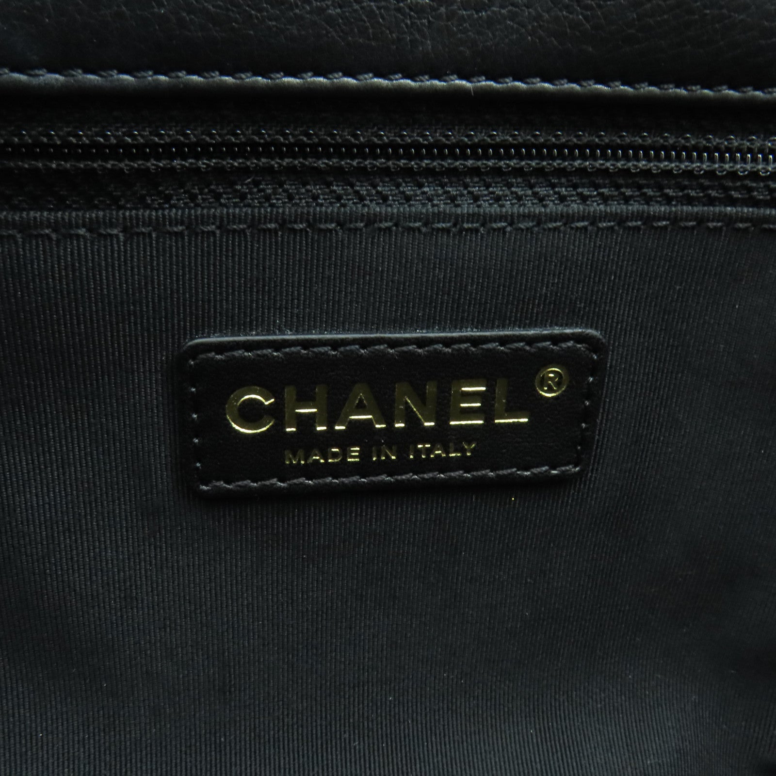 CHANEL 【激減優惠】菱格牛皮皮革Chain Shoulder Bag金扣鏈帶肩背袋黑色