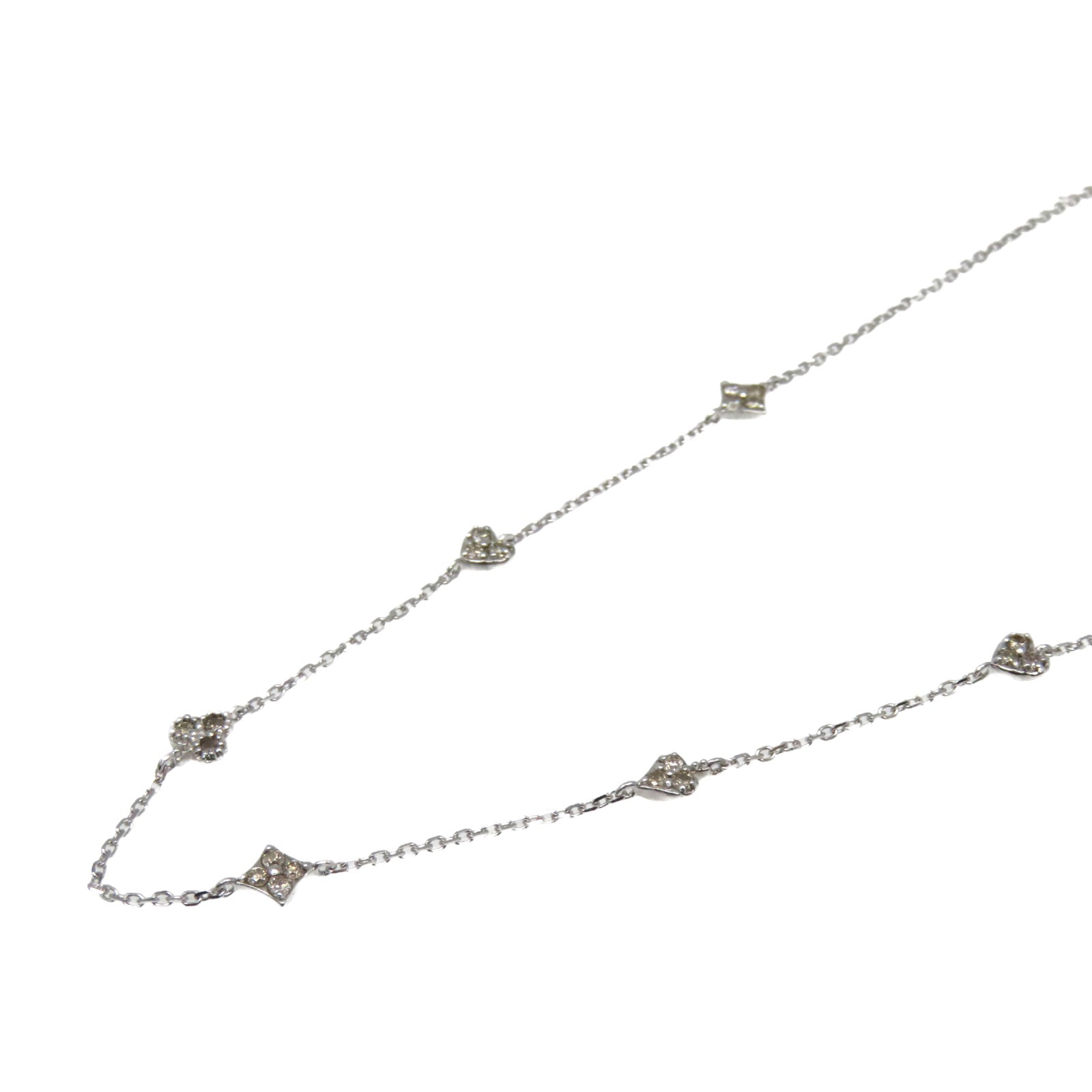 JEWELRY 18K白金/0.280ct鑽石Diamond Necklace項鏈