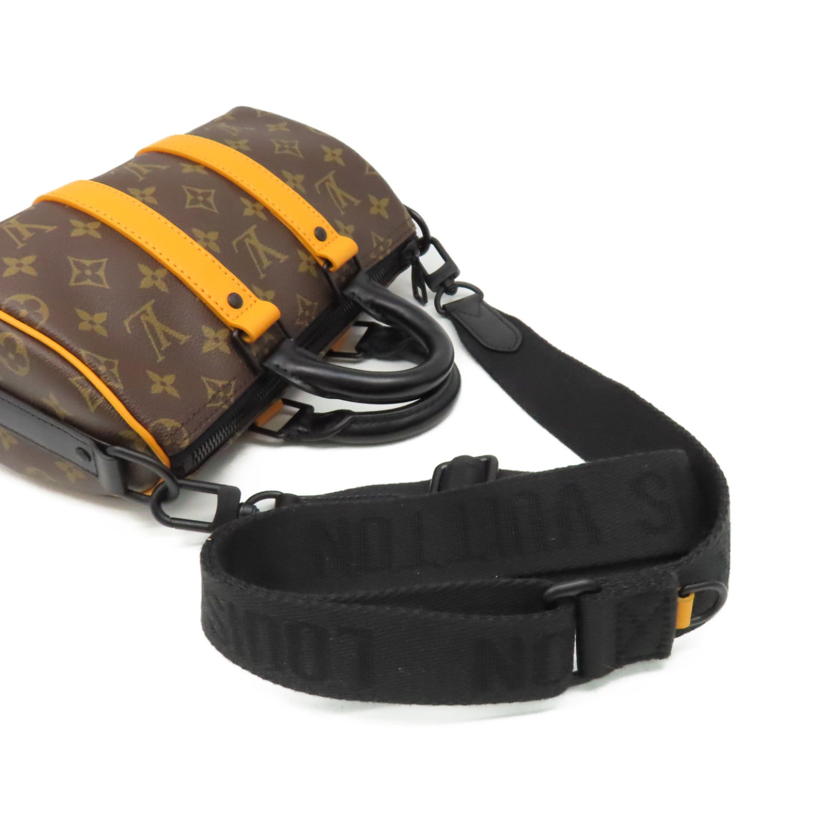 LOUIS VUITTON Monogram Keepall Bandouliere 25 2Way Shoulder Bag手挽肩背兩用袋啡色