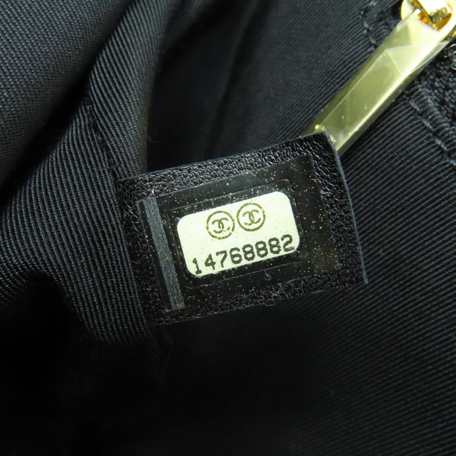 CHANEL 【激減優惠】菱格牛皮皮革Chain Shoulder Bag金扣鏈帶肩背袋黑色