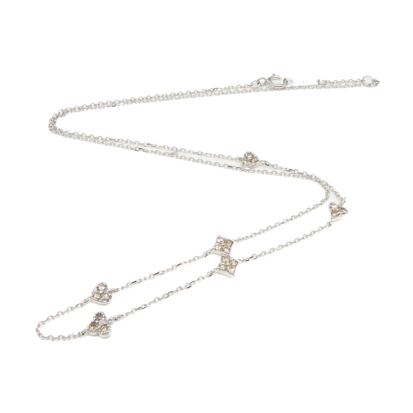 JEWELRY 18K白金/0.280ct鑽石Diamond Necklace項鏈