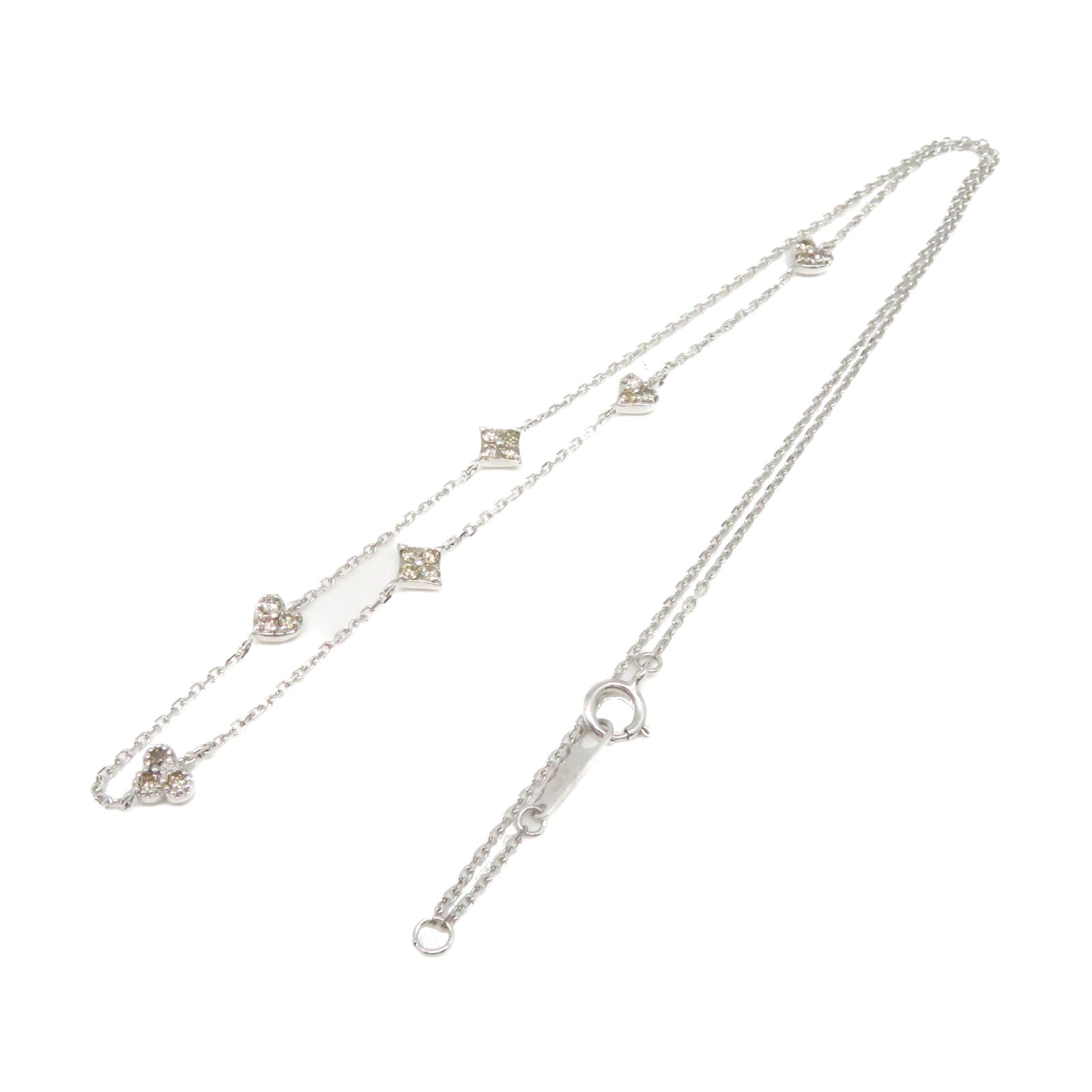 JEWELRY 18K白金/0.280ct鑽石Diamond Necklace項鏈