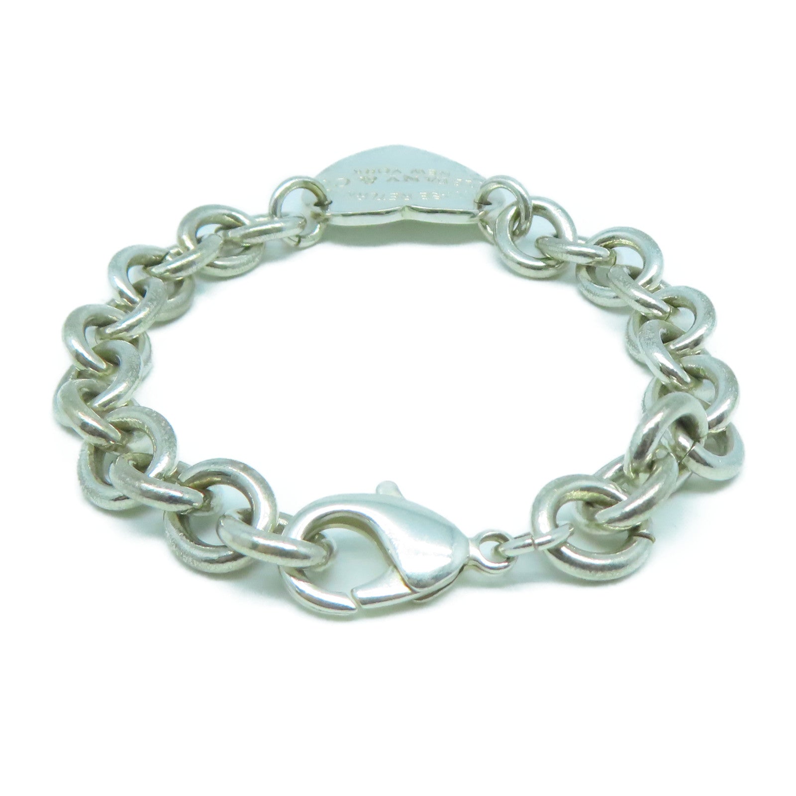 TIFFANY＆CO 925純銀Bracelet銀扣手鏈銀色