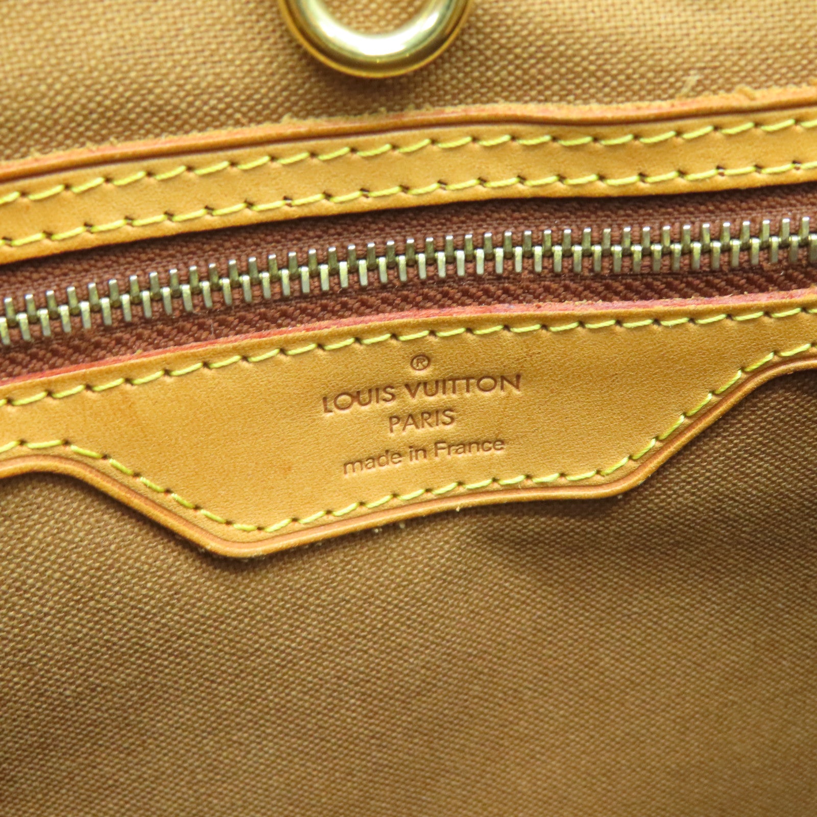 LOUIS VUITTON Monogram Batignolles Horizontal金扣肩背袋啡色