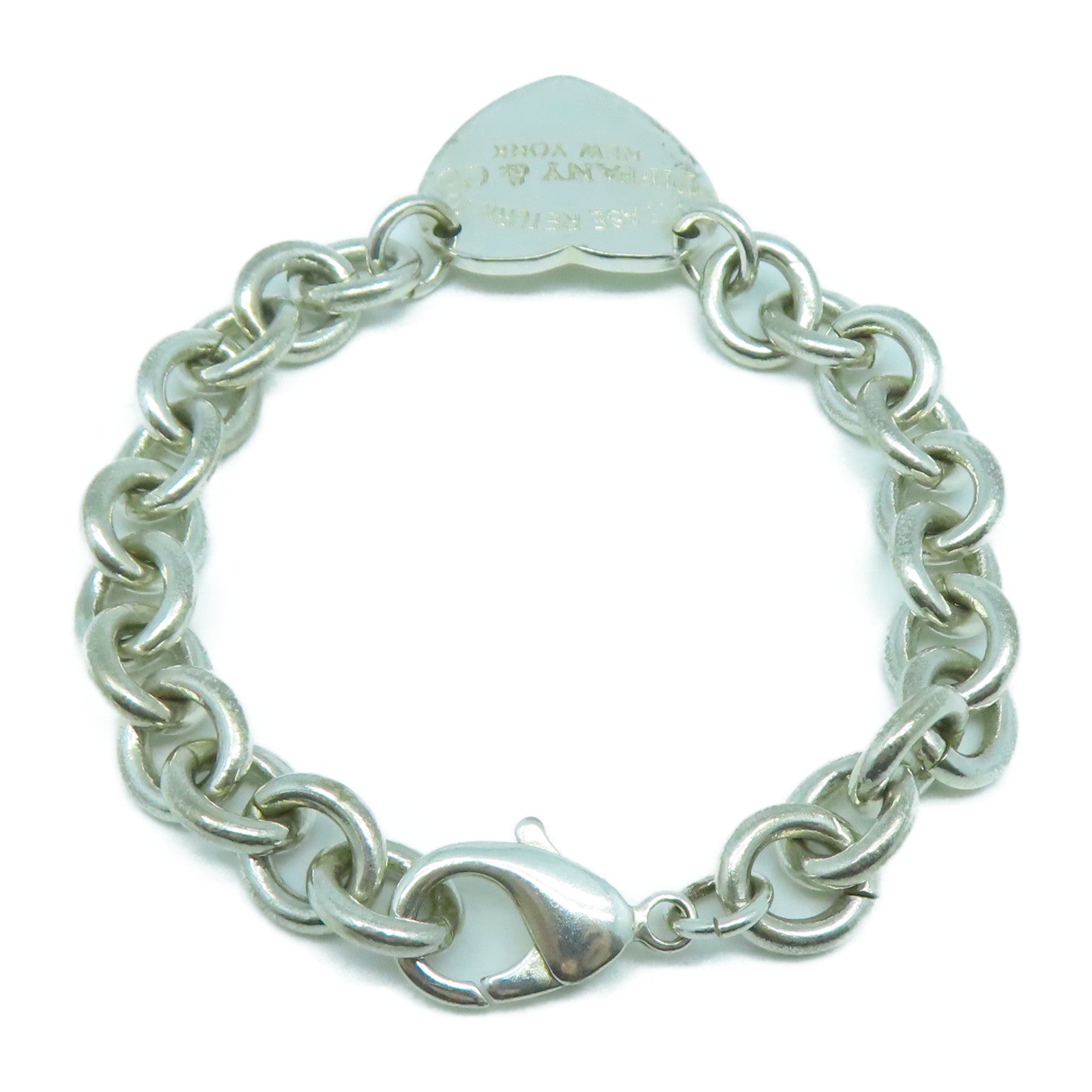 TIFFANY＆CO 925純銀Bracelet銀扣手鏈銀色