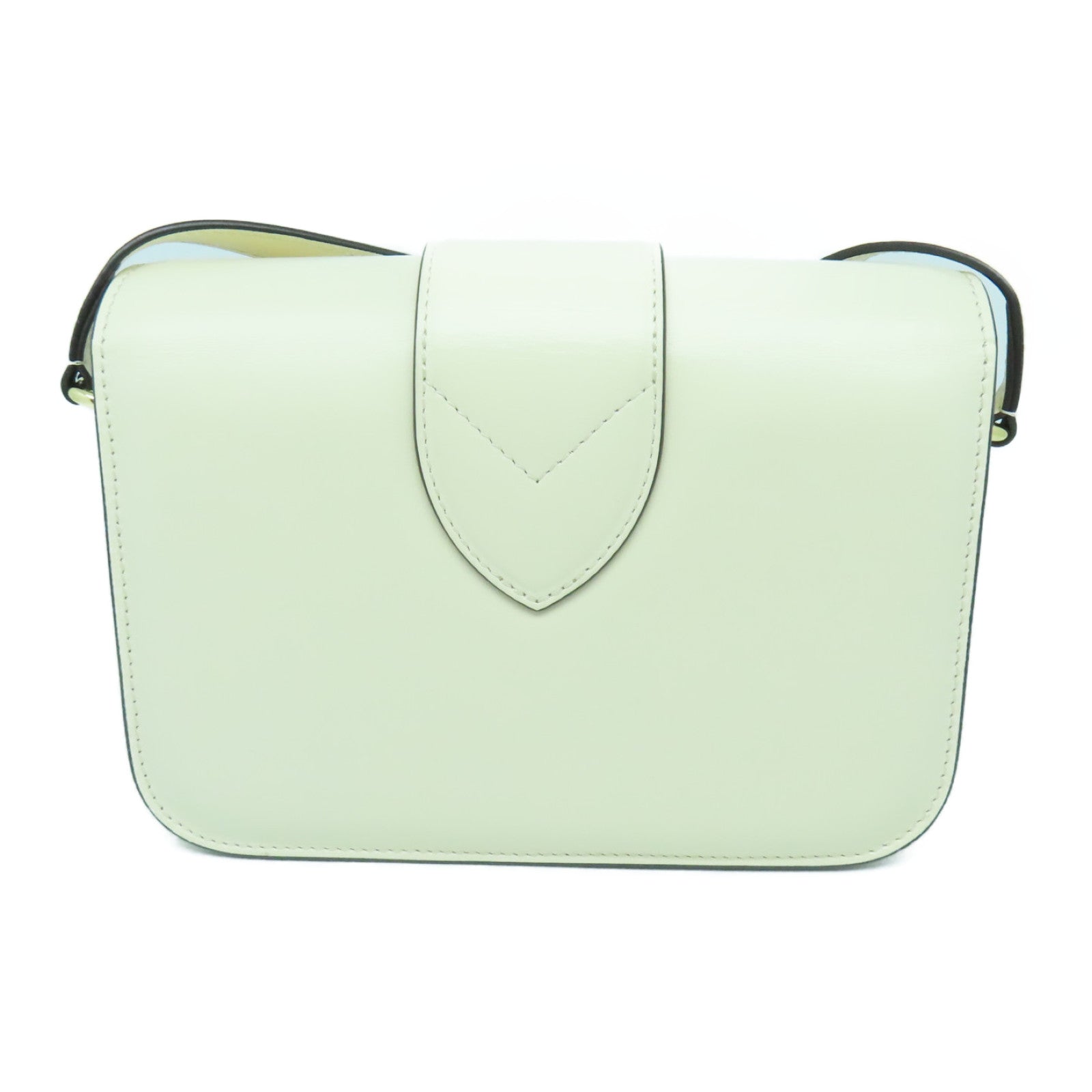 LOUIS VUITTON 牛皮皮革Pont 9 Soft PM金扣肩背袋白色