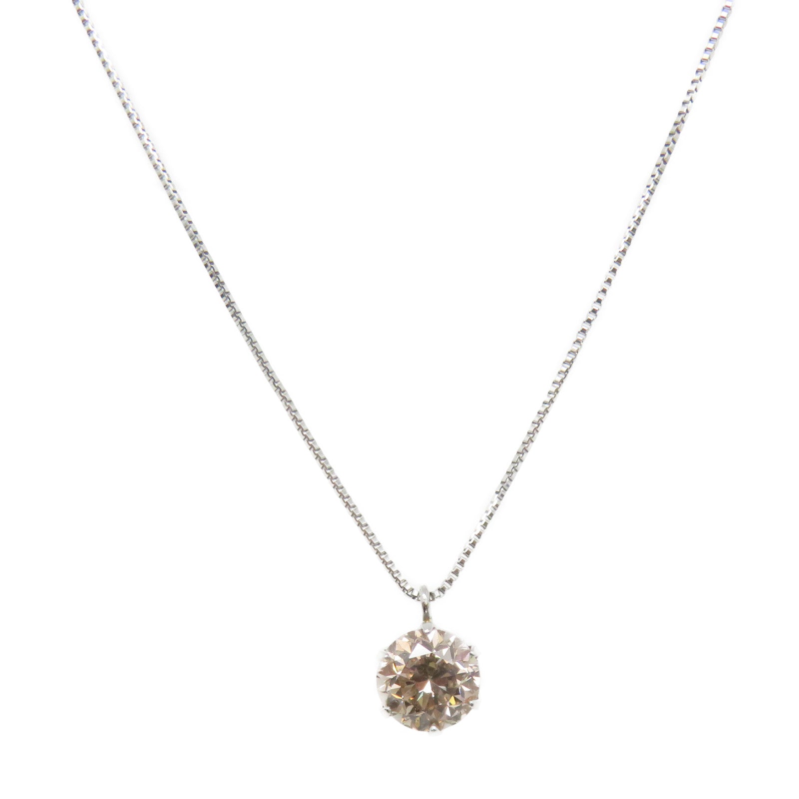JEWELRY PT900/PT850鉑金/0.070ct鑽石Diamond Necklace項鏈