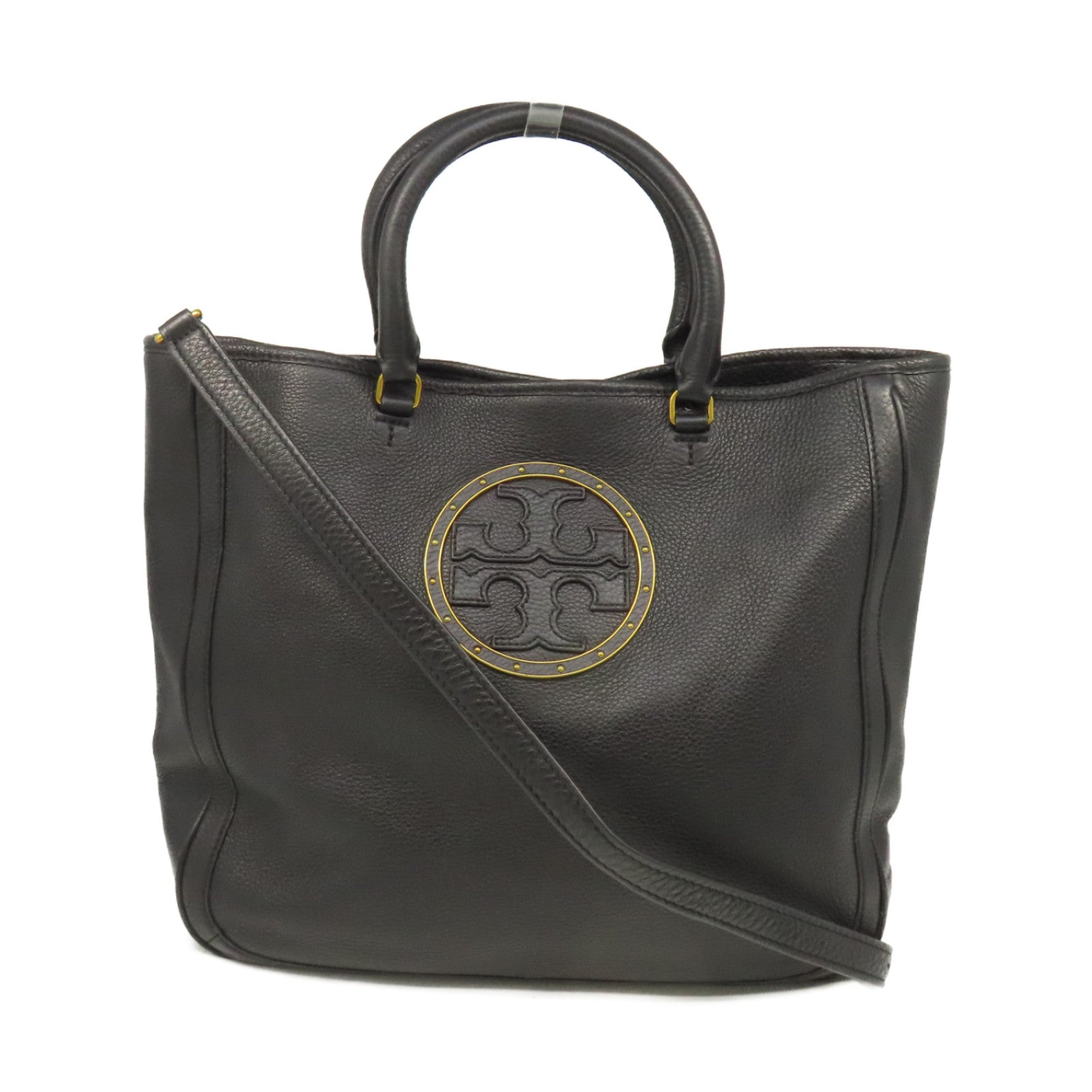 Tory Burch 牛皮皮革2Way Shoulder Bag手挽肩背兩用袋黑色