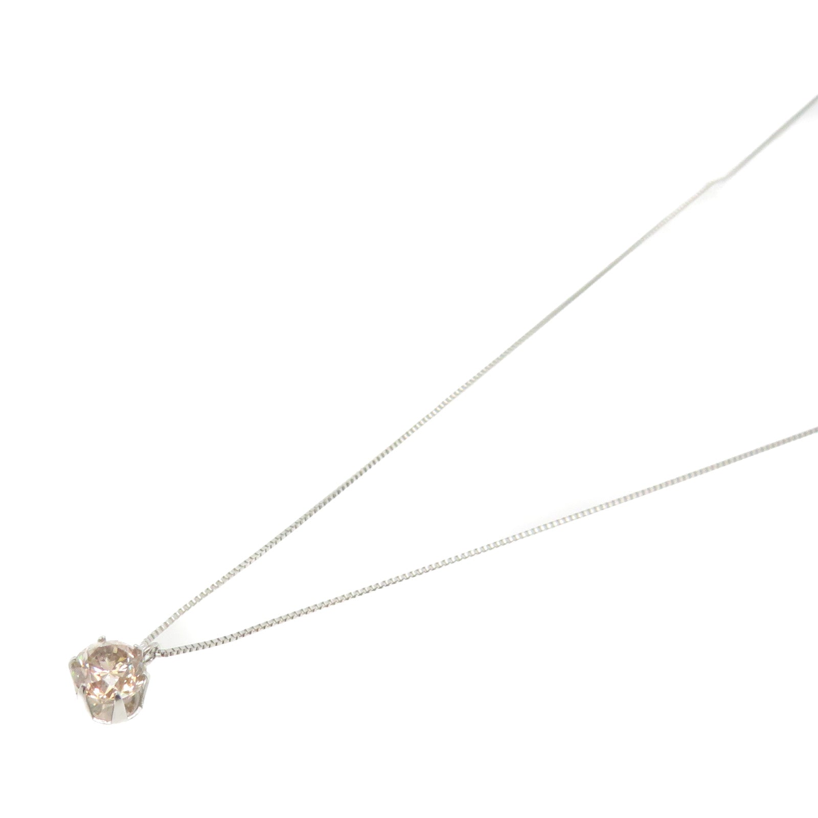 JEWELRY PT900/PT850鉑金/0.070ct鑽石Diamond Necklace項鏈