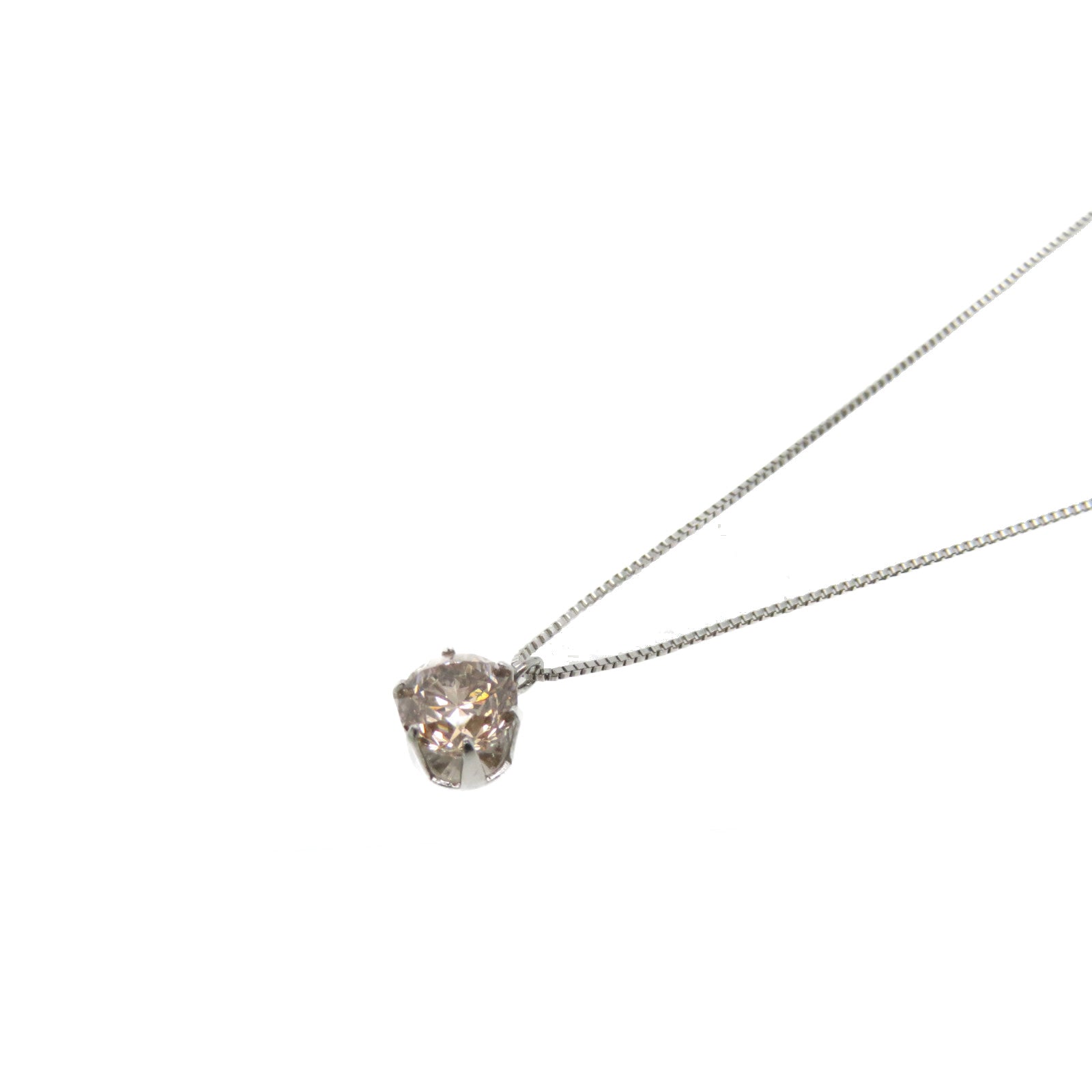 JEWELRY PT900/PT850鉑金/0.070ct鑽石Diamond Necklace項鏈