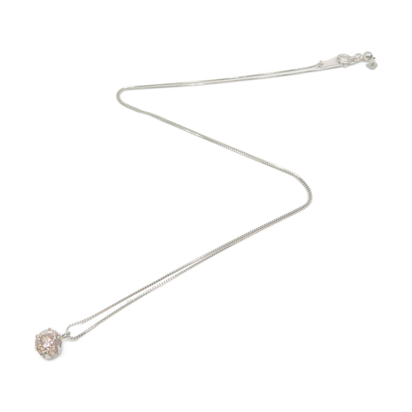 JEWELRY PT900/PT850鉑金/0.070ct鑽石Diamond Necklace項鏈