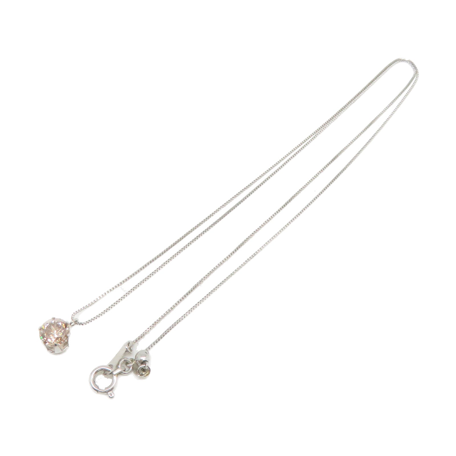 JEWELRY PT900/PT850鉑金/0.070ct鑽石Diamond Necklace項鏈